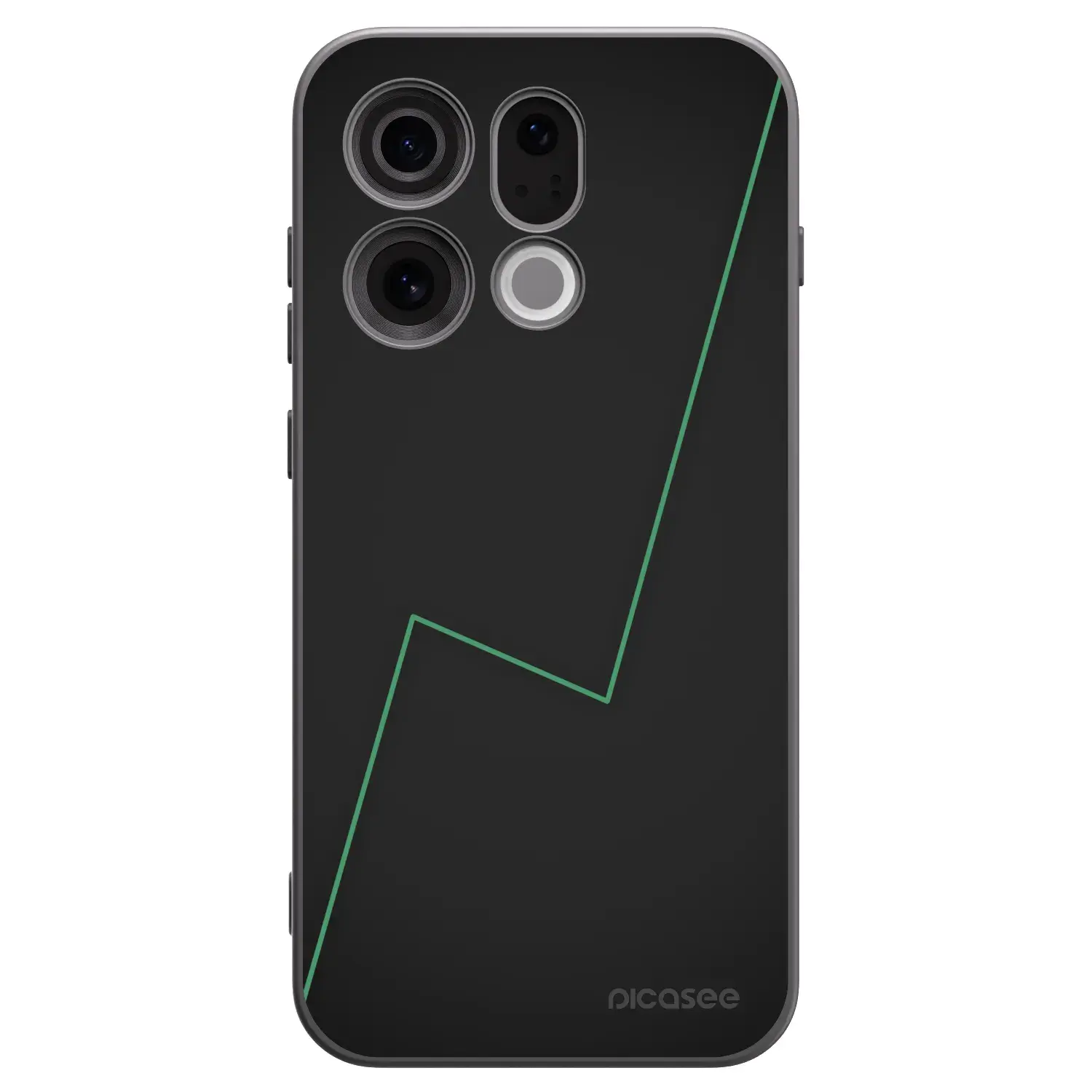 Silikonový černý obal pro OPPO Find X9 - Consistency