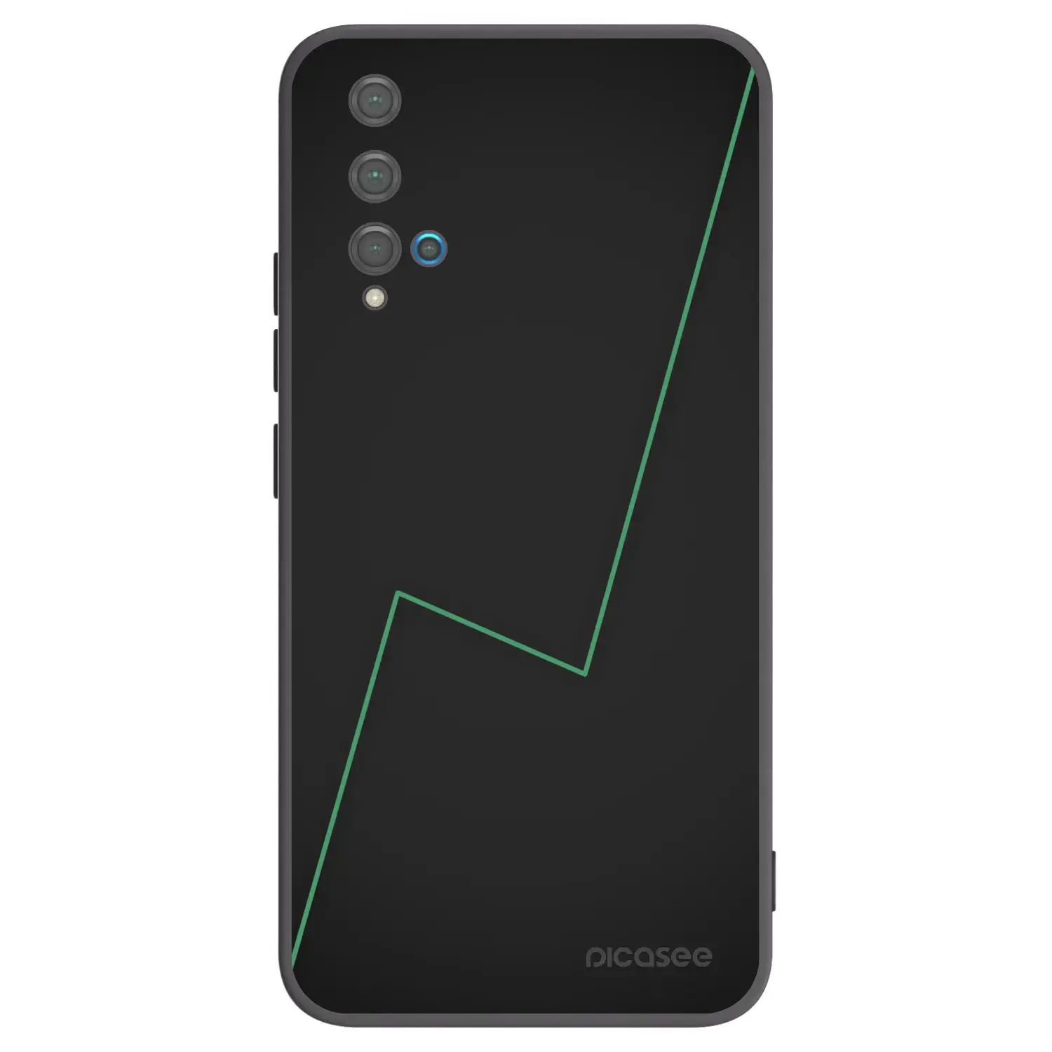 Silikonový černý obal pro Huawei Nova 5T - Consistency