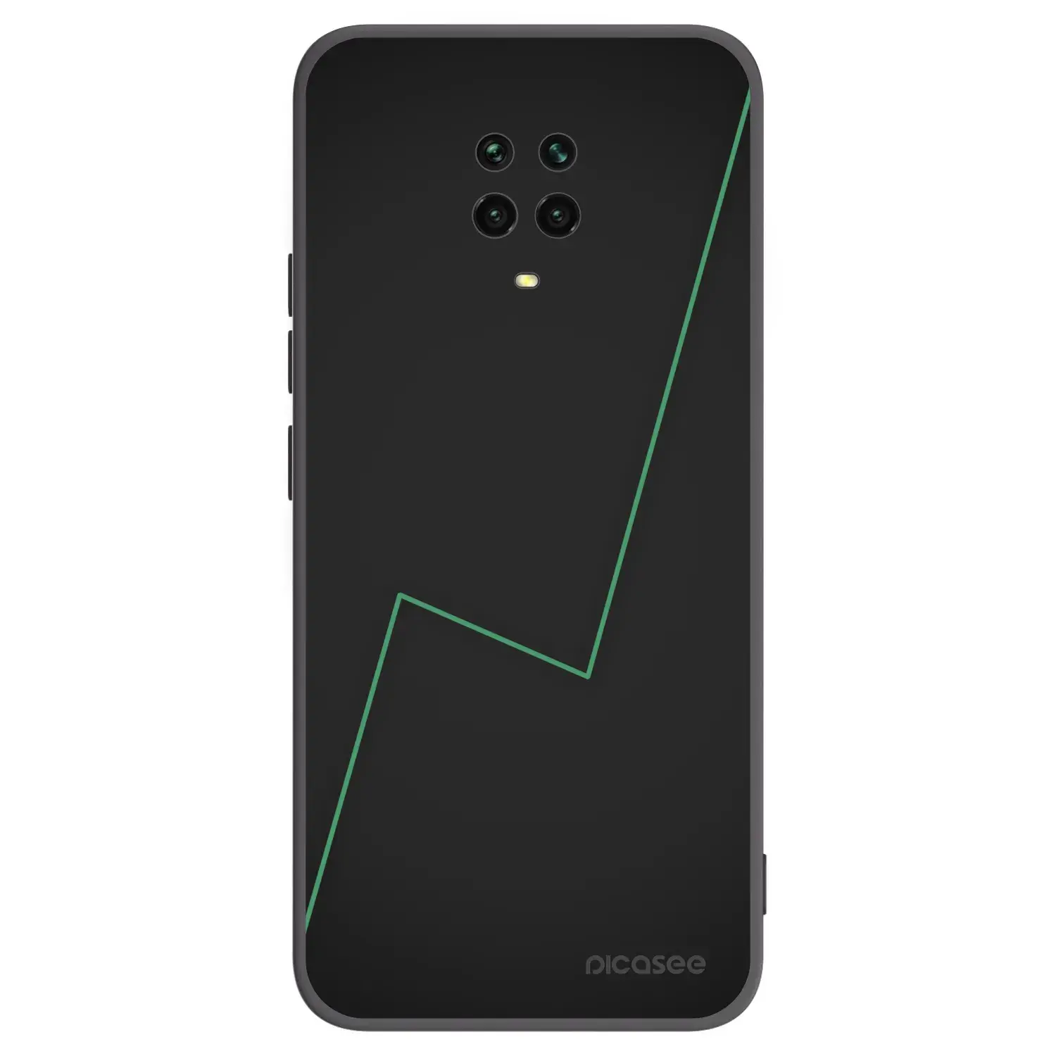 Silikonový černý obal pro Xiaomi Redmi Note 9 Pro - Consistency