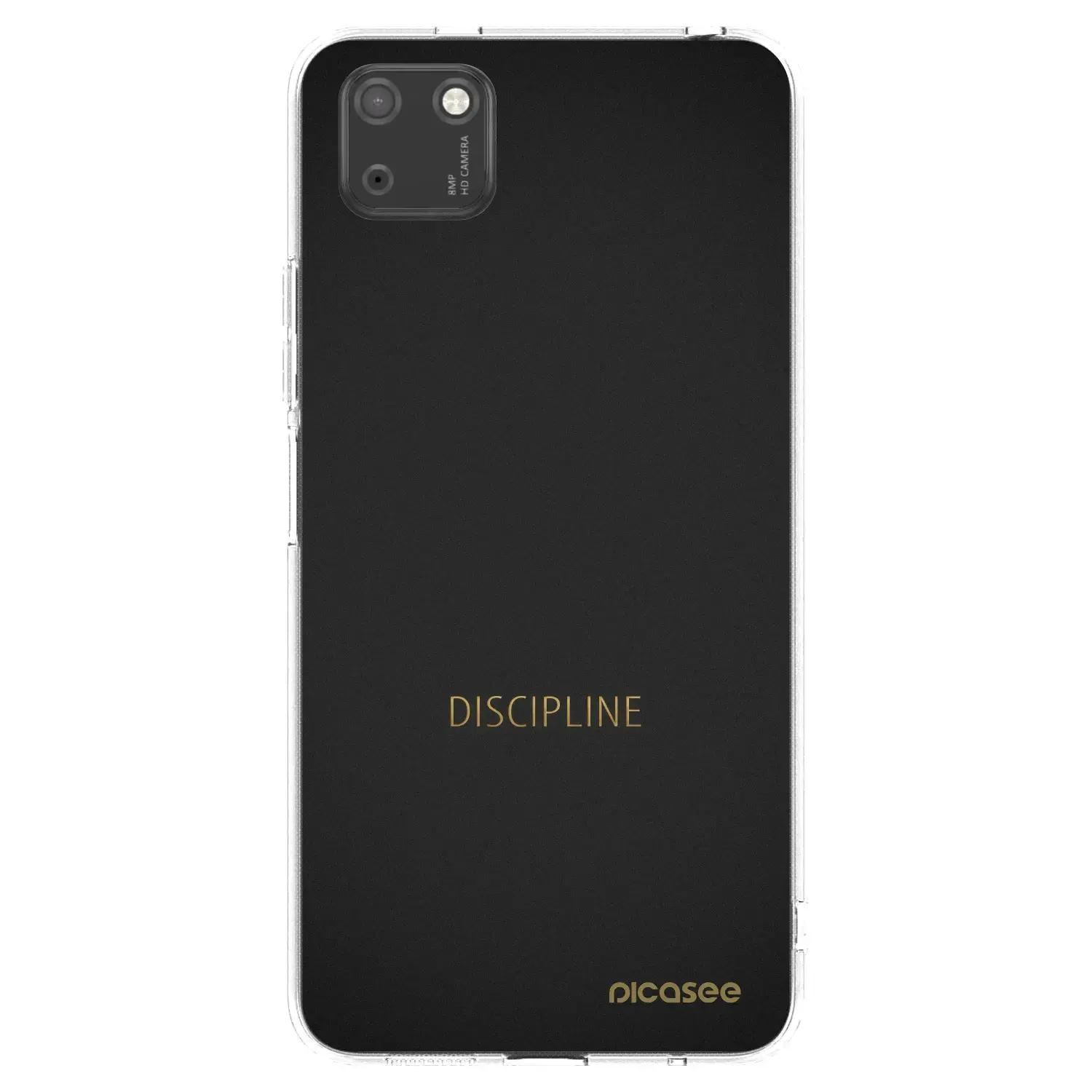 Silikonový průhledný obal pro Huawei Y5P - Discipline