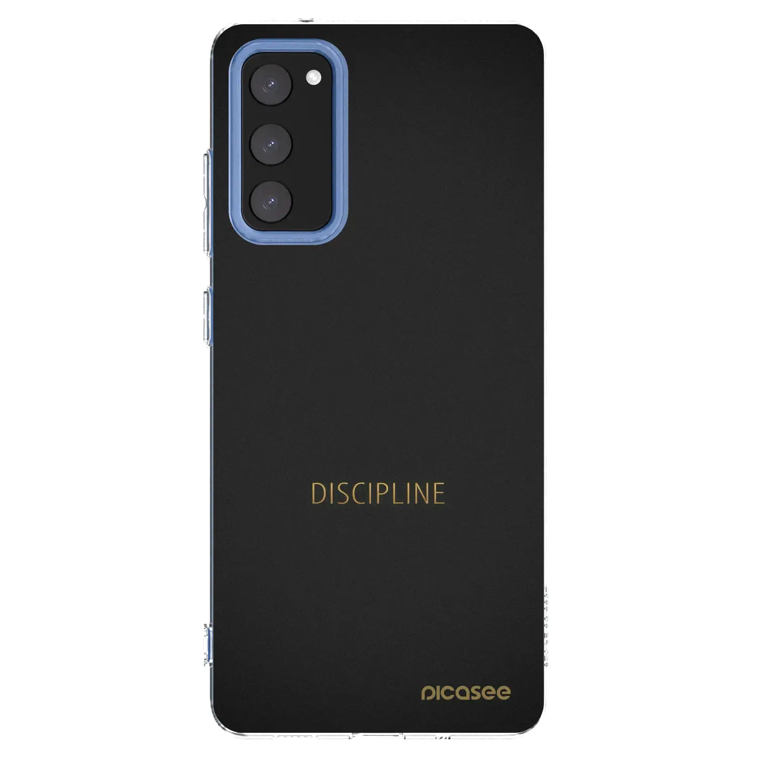 Silikonový průhledný obal pro Samsung Galaxy S20 FE - Discipline