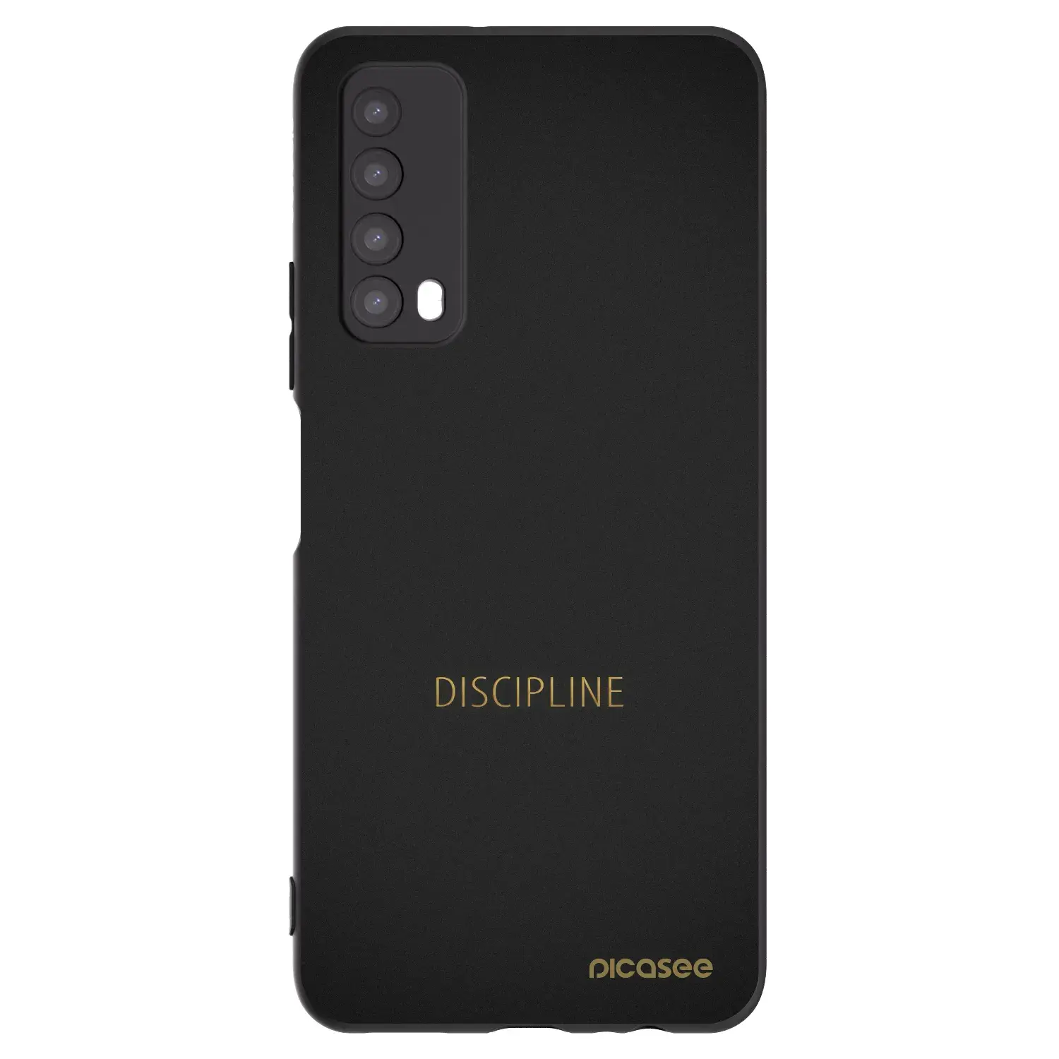 Silikonový černý obal pro Huawei P Smart 2021 - Discipline