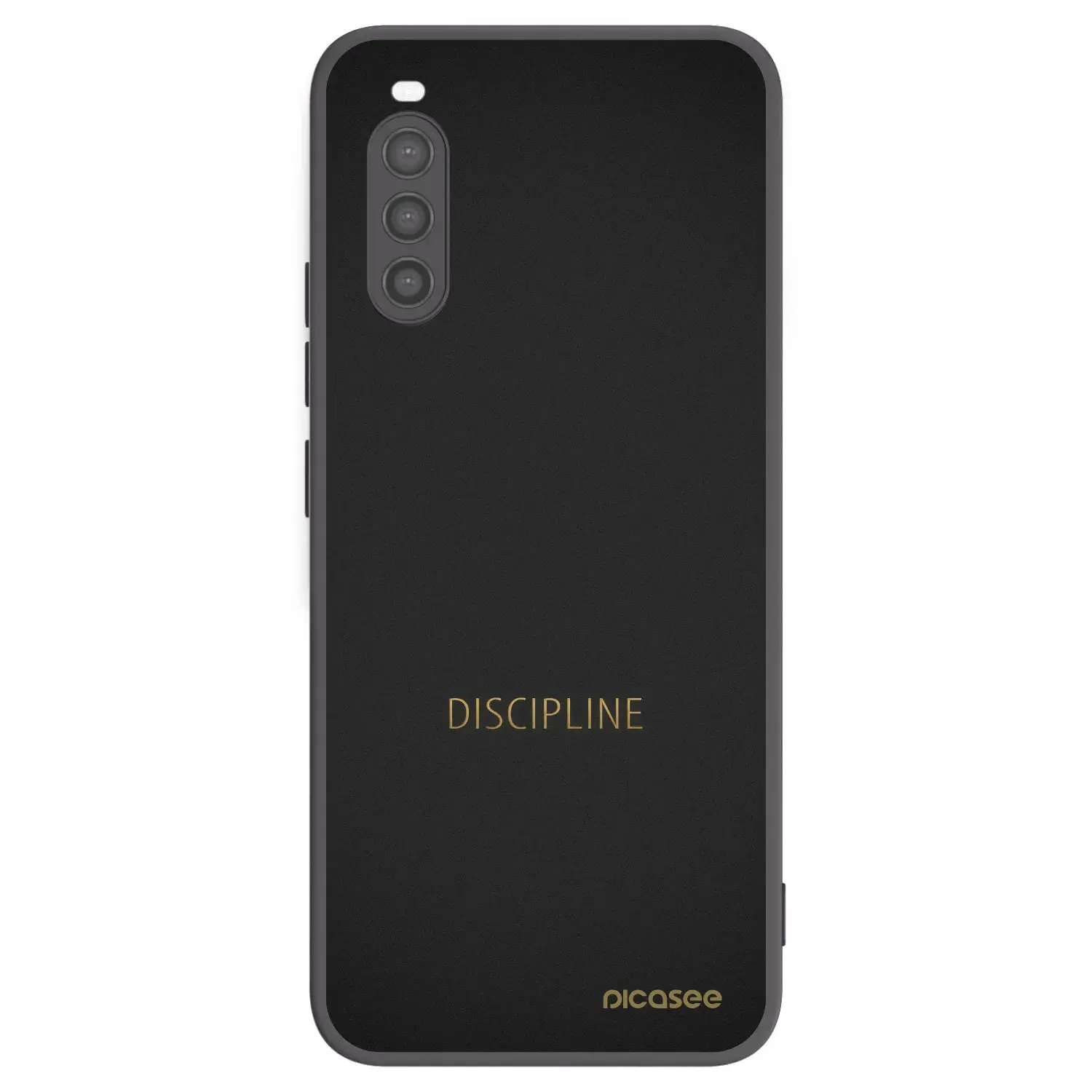 Silikonový černý obal pro Sony Xperia 10 II - Discipline