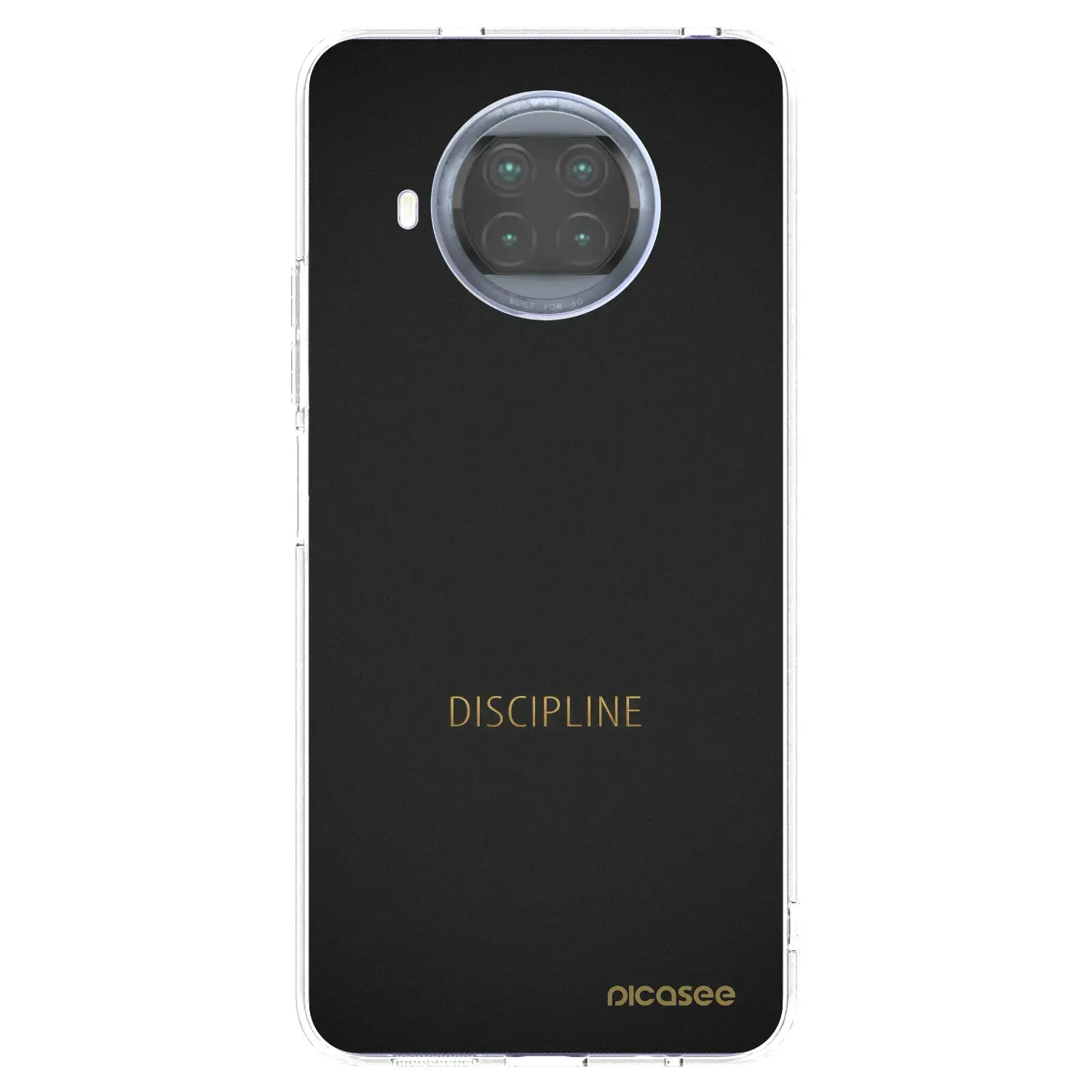 Silikonový průhledný obal pro Xiaomi Mi 10T Lite - Discipline