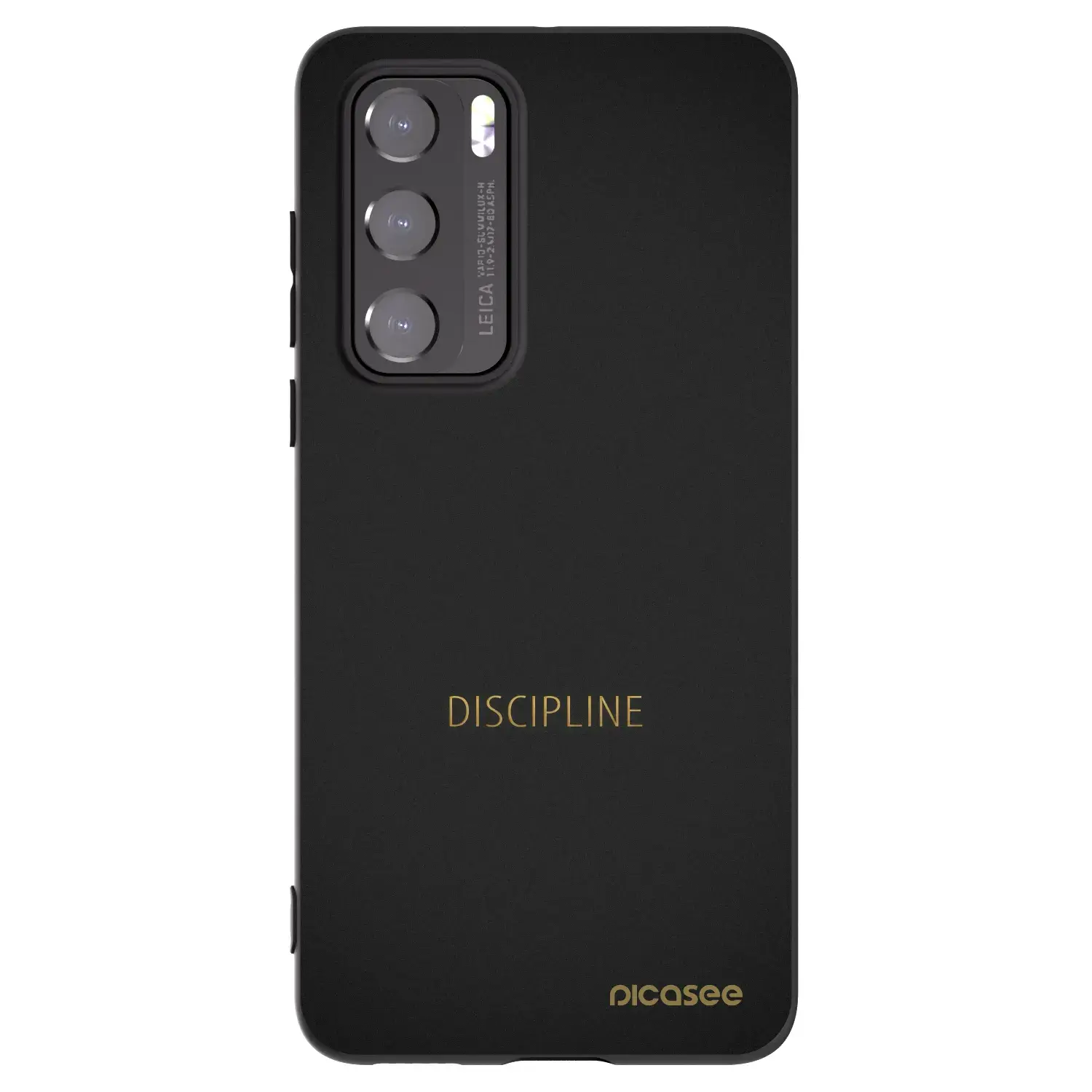 Silikonový černý obal pro Huawei P40 - Discipline