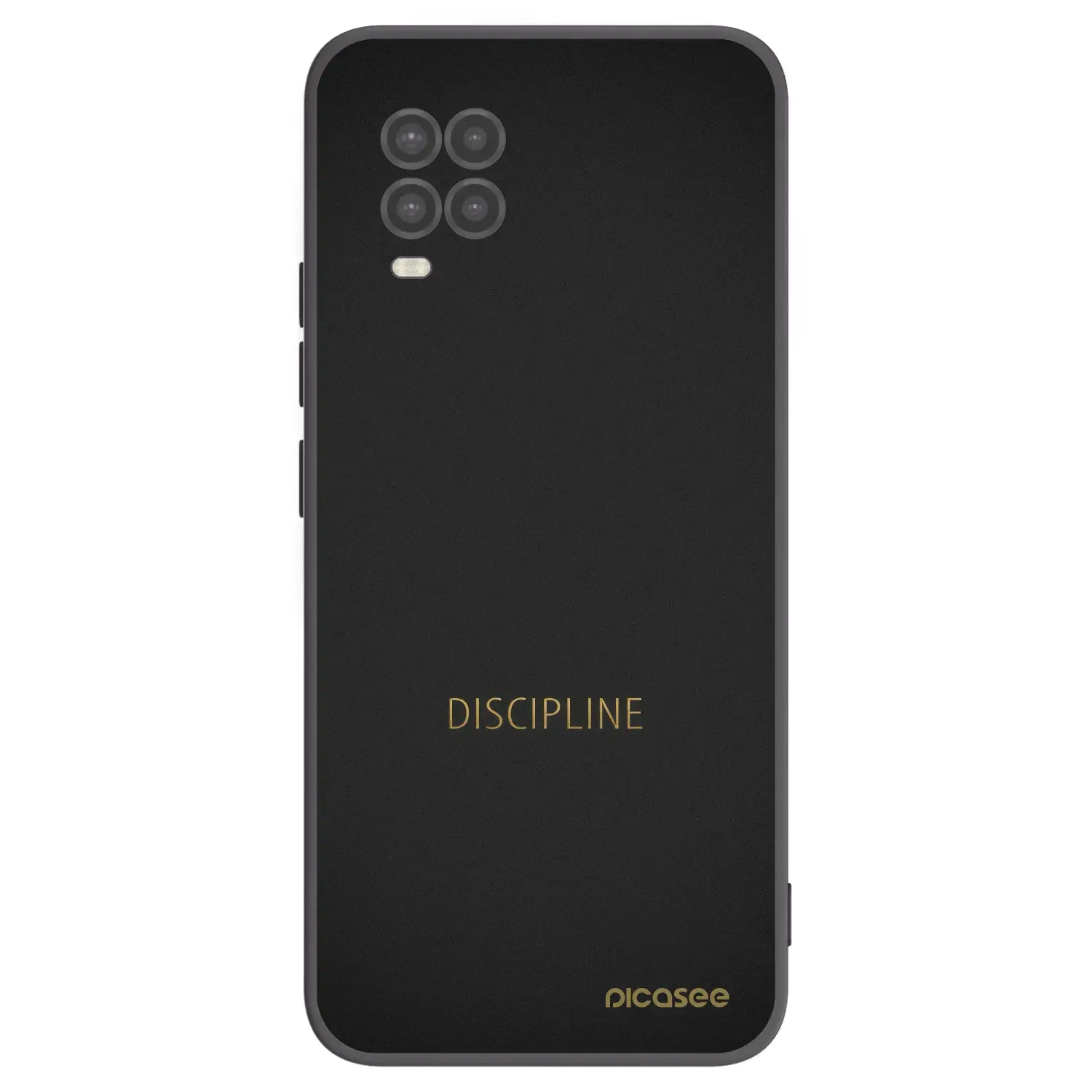 Silikonový černý obal pro Xiaomi Mi 10 Lite - Discipline