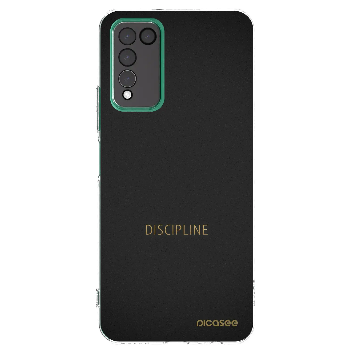 Silikonový průhledný obal pro Honor 10X Lite - Discipline