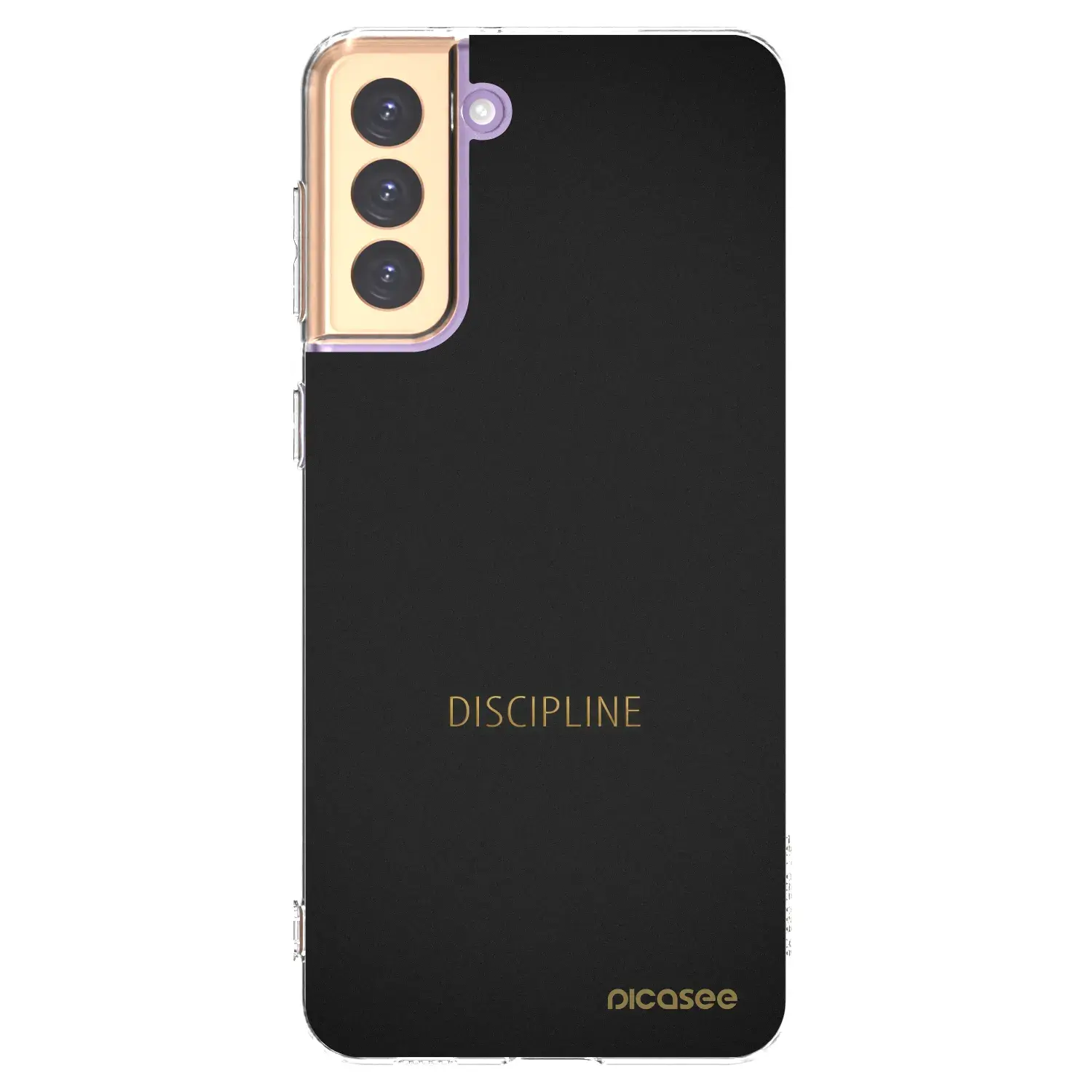 Silikonový průhledný obal pro Samsung Galaxy S21+ 5G G996F - Discipline
