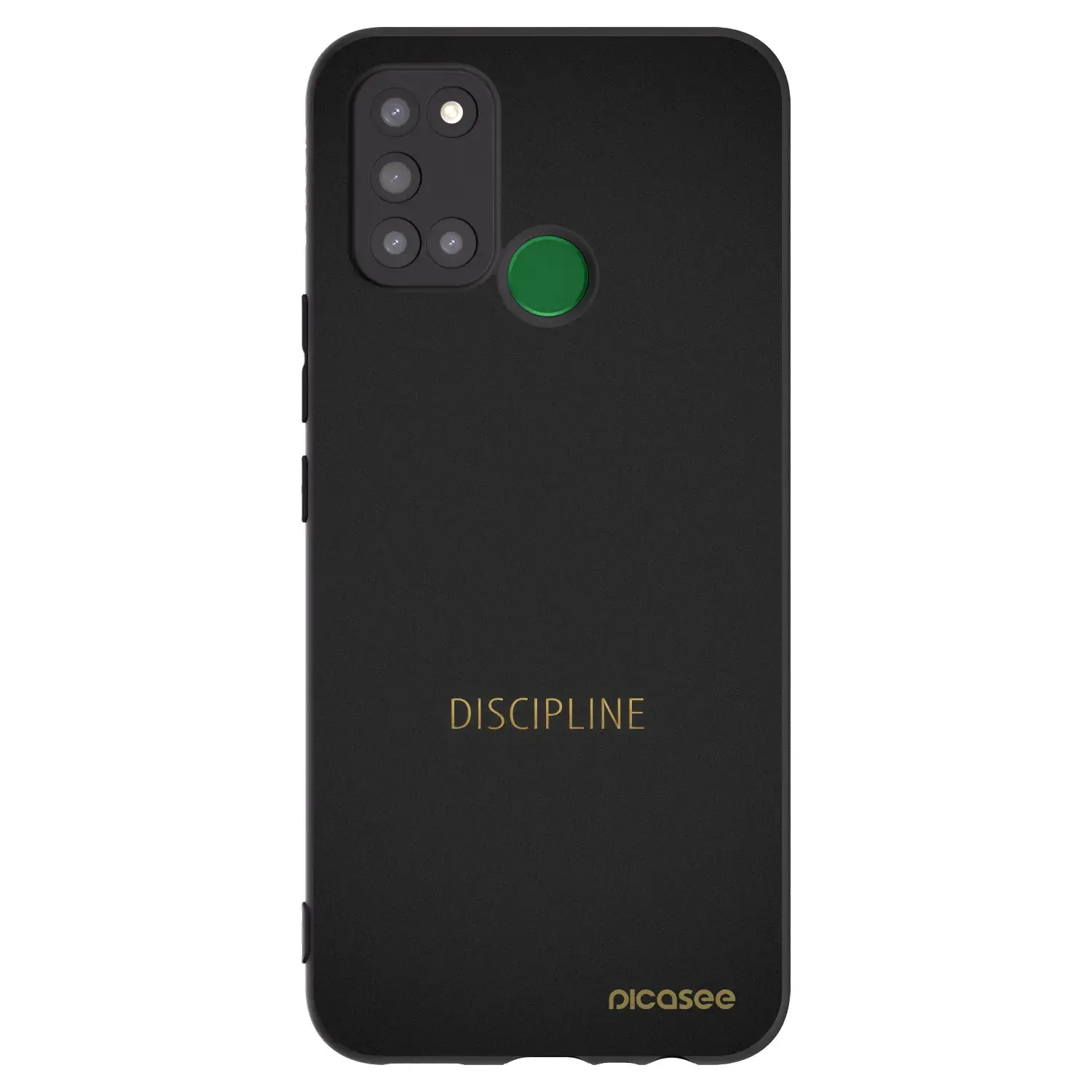Silikonový černý obal pro Realme 7i - Discipline
