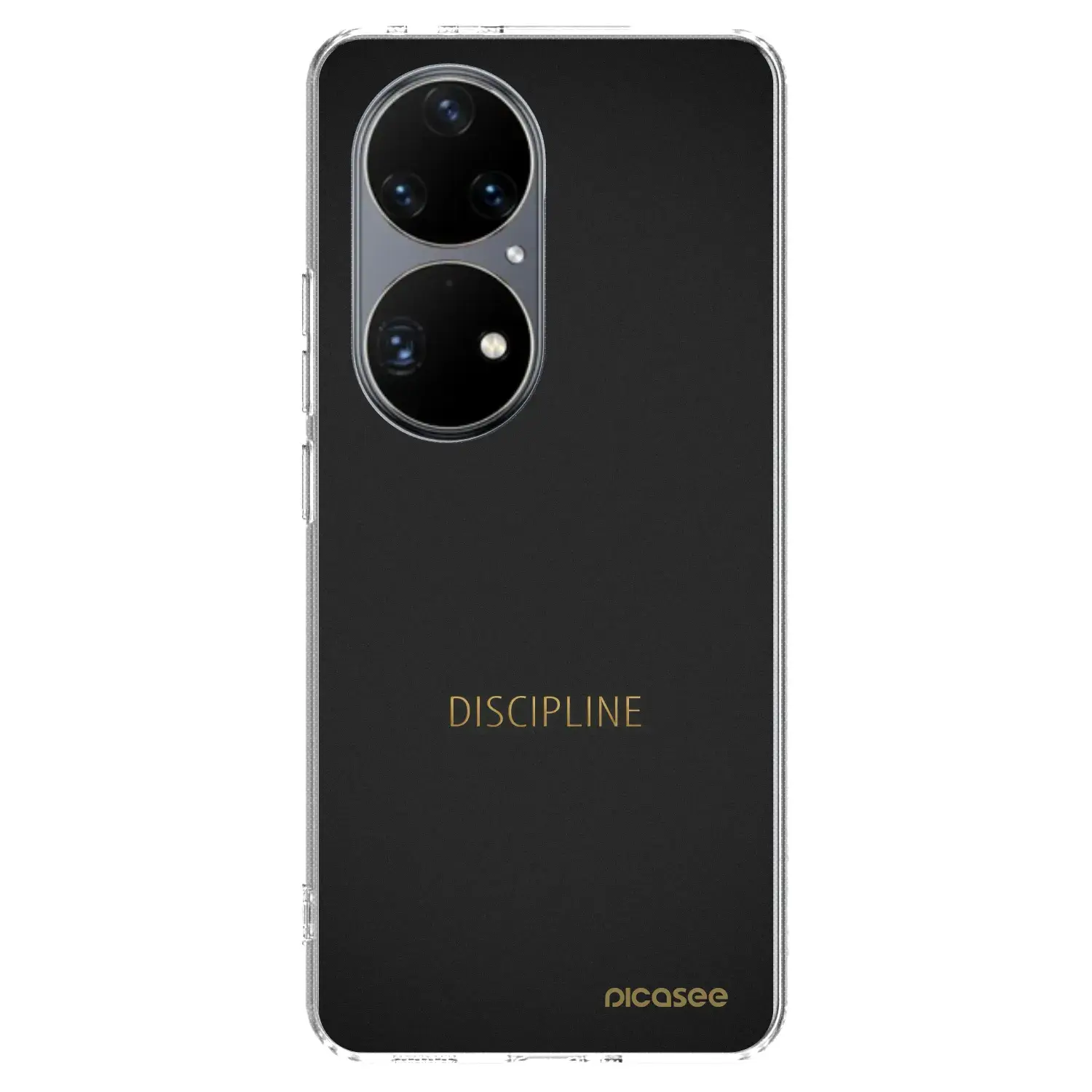 Silikonový průhledný obal pro Huawei P50 - Discipline