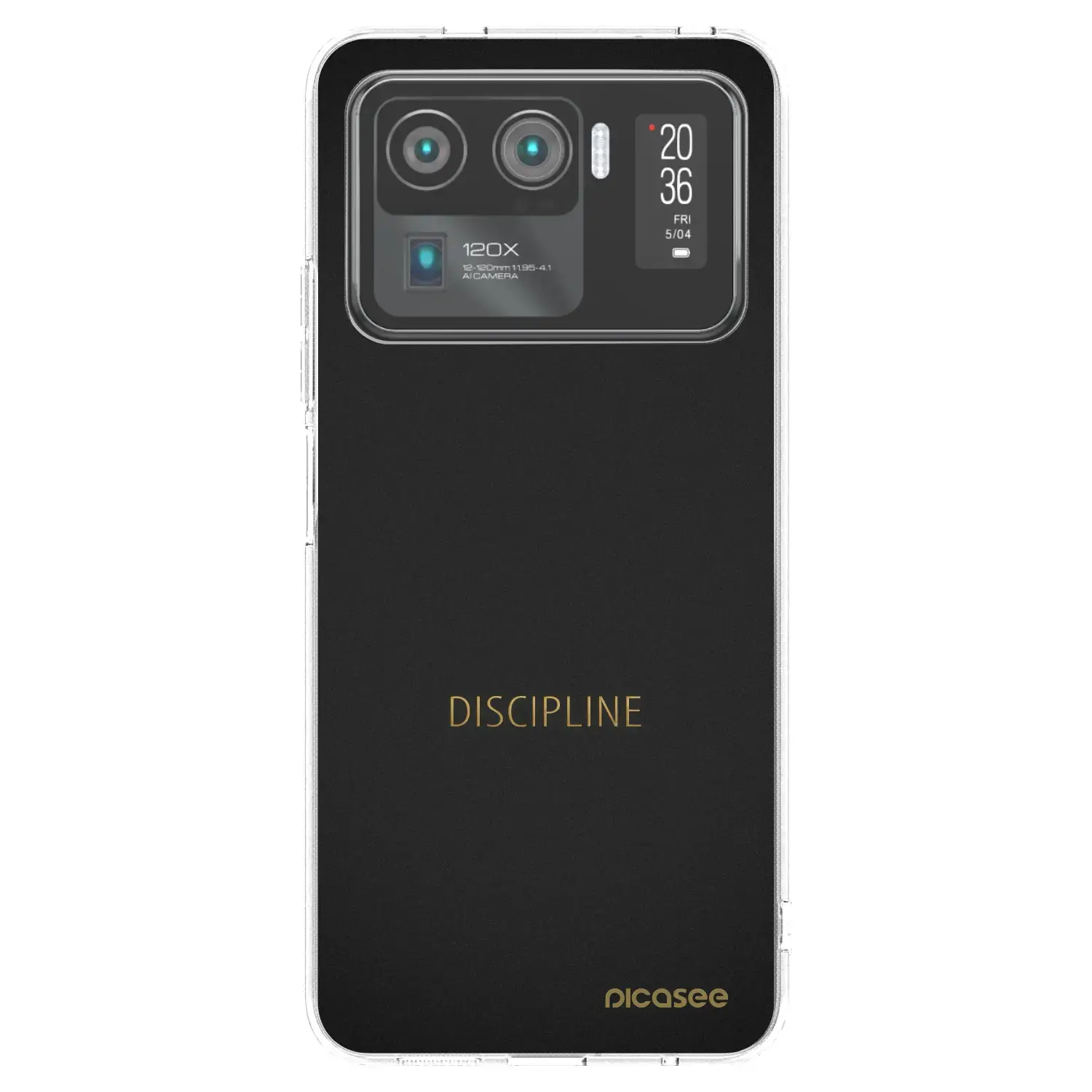 Silikonový průhledný obal pro Xiaomi Mi 11 Ultra - Discipline