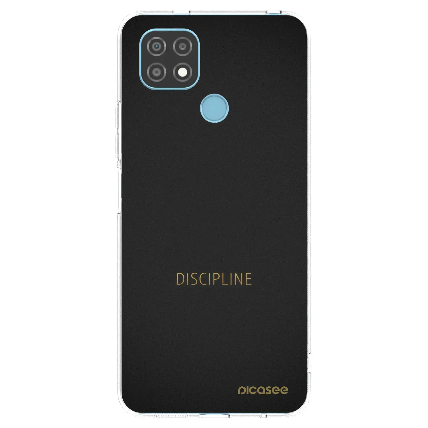 Silikonový průhledný obal pro Realme C21 - Discipline
