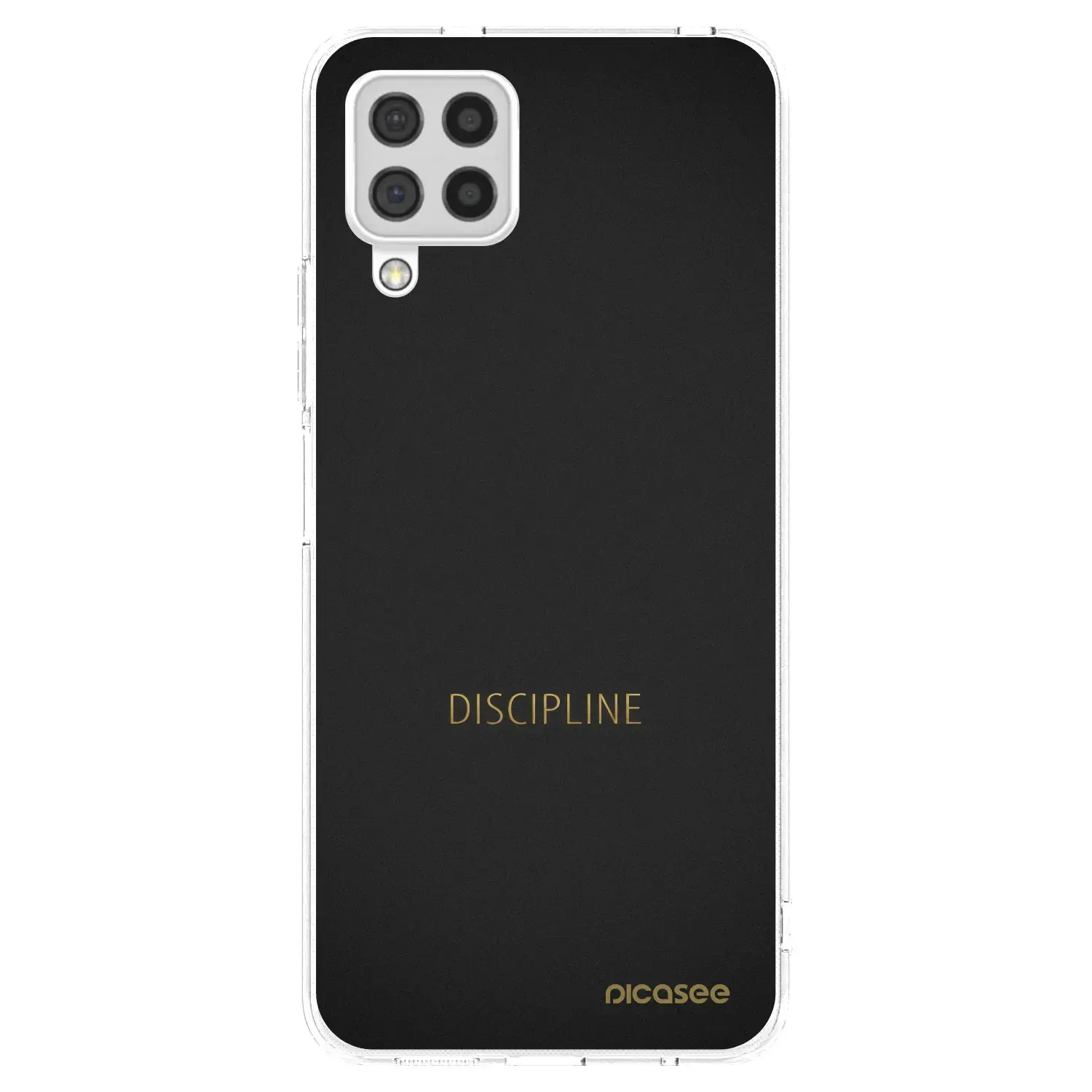 Silikonový průhledný obal pro Samsung Galaxy A22 A225F 4G - Discipline