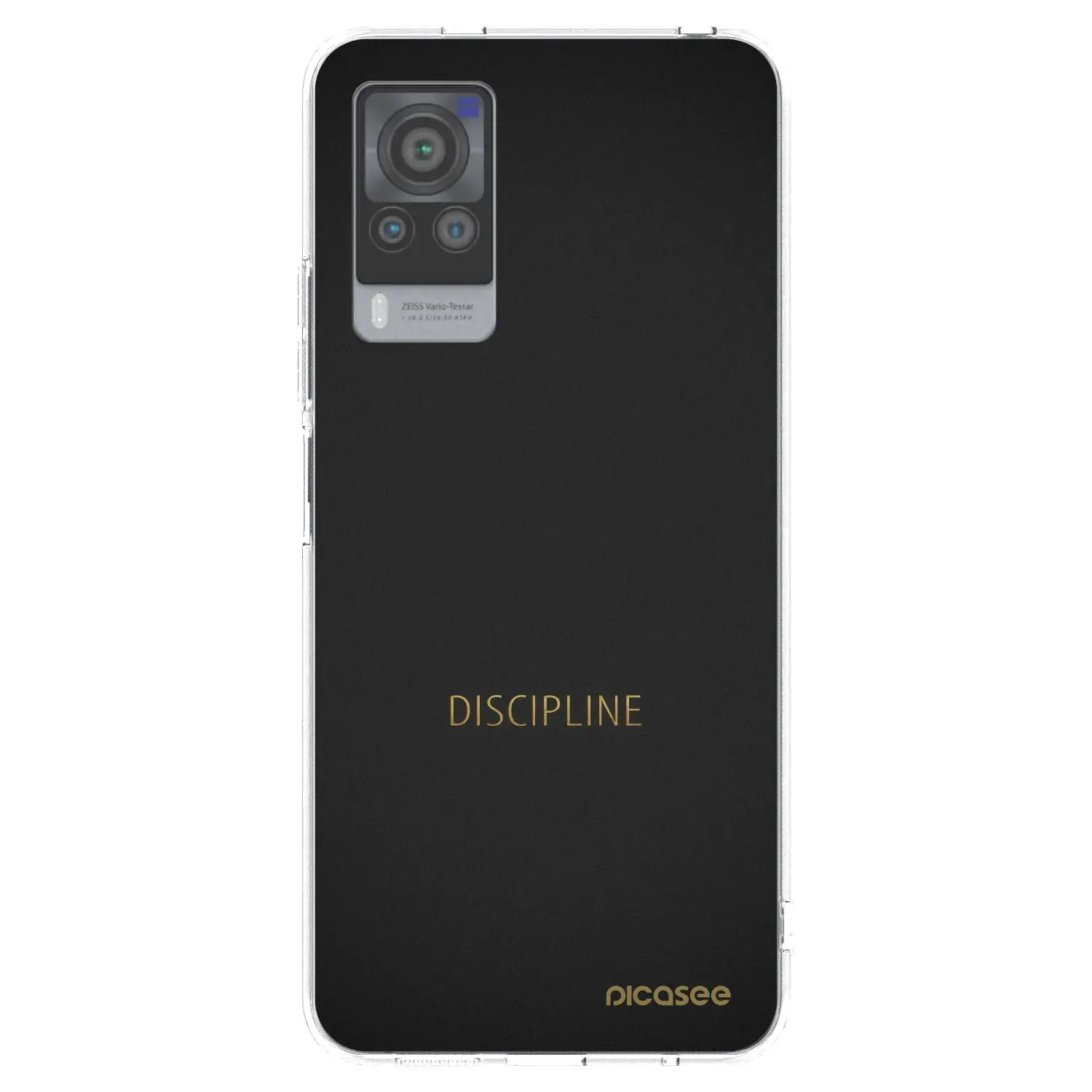 Silikonový průhledný obal pro Vivo X60 Pro 5G - Discipline