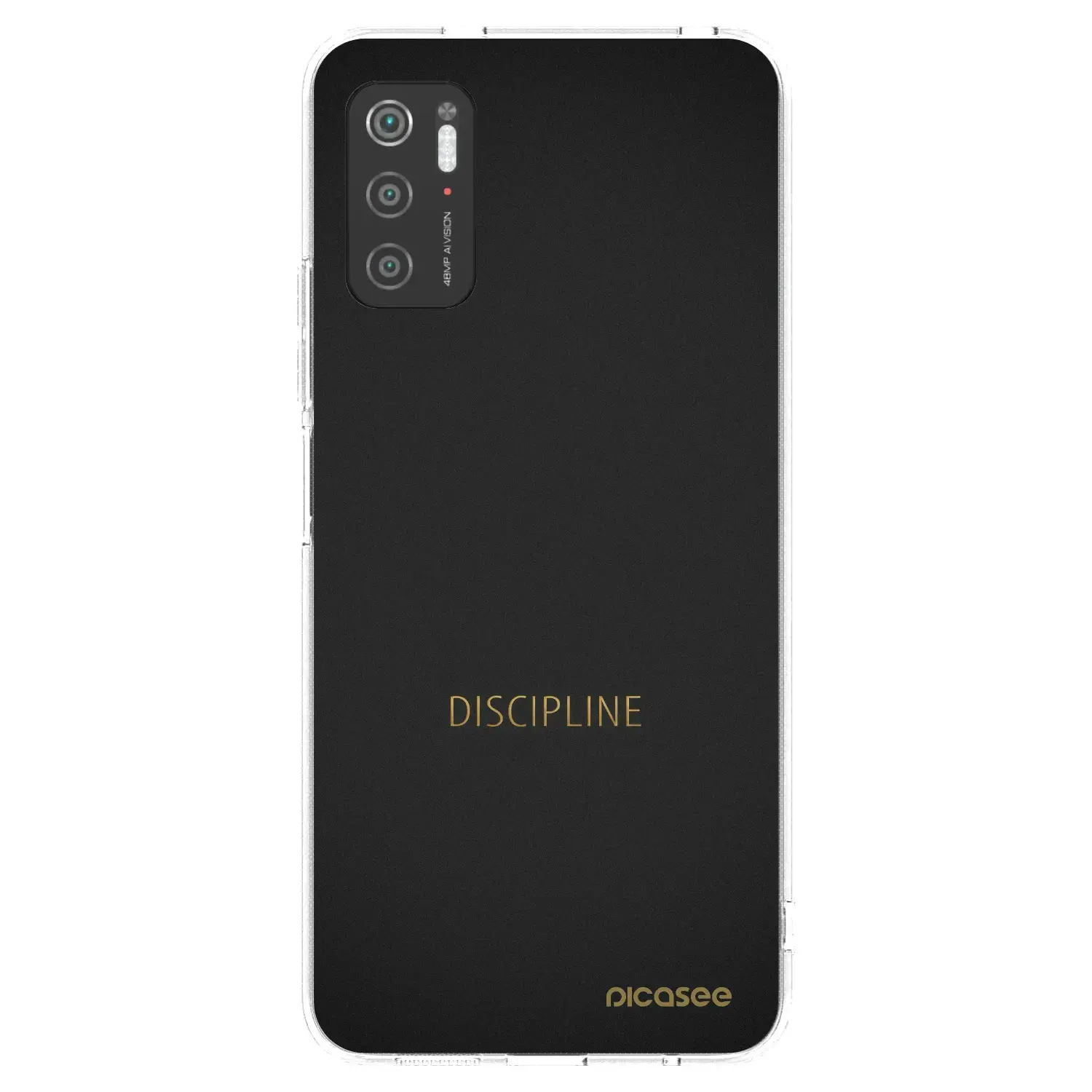 Silikonový průhledný obal pro Xiaomi Poco M3 Pro 5G - Discipline