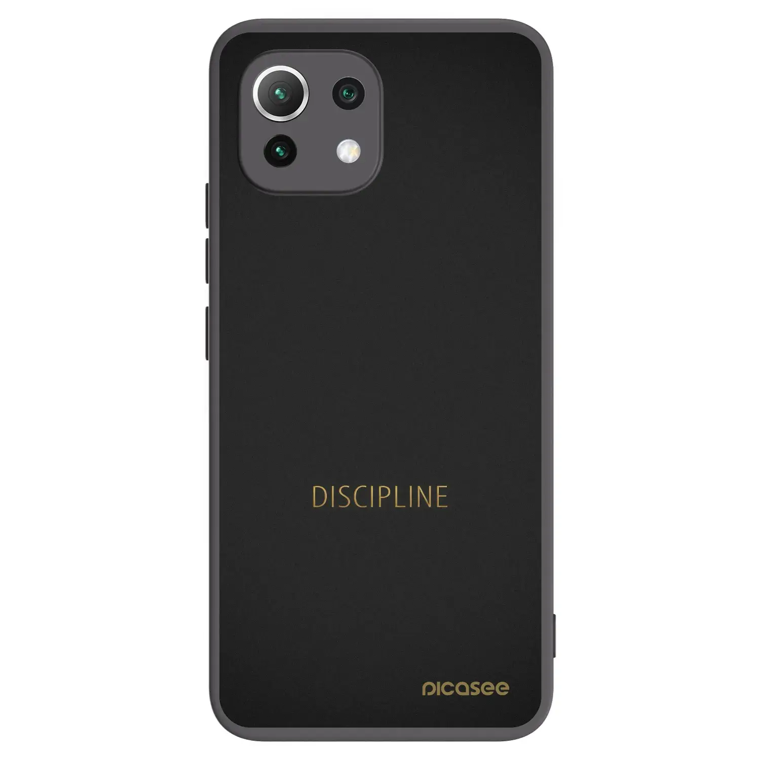 Silikonový černý obal pro Xiaomi 11 Lite 5G NE - Discipline