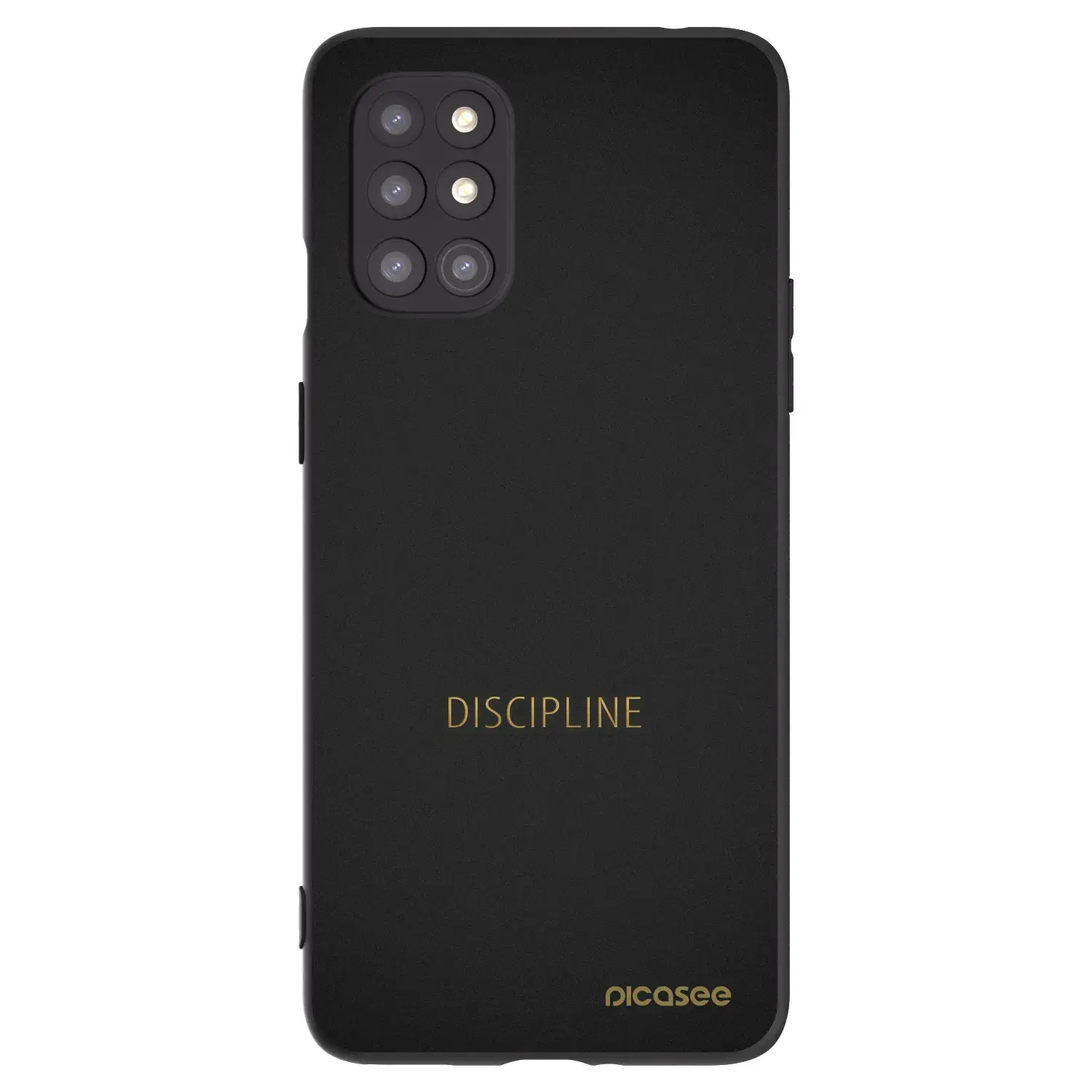 Silikonový černý obal pro OnePlus 8T - Discipline