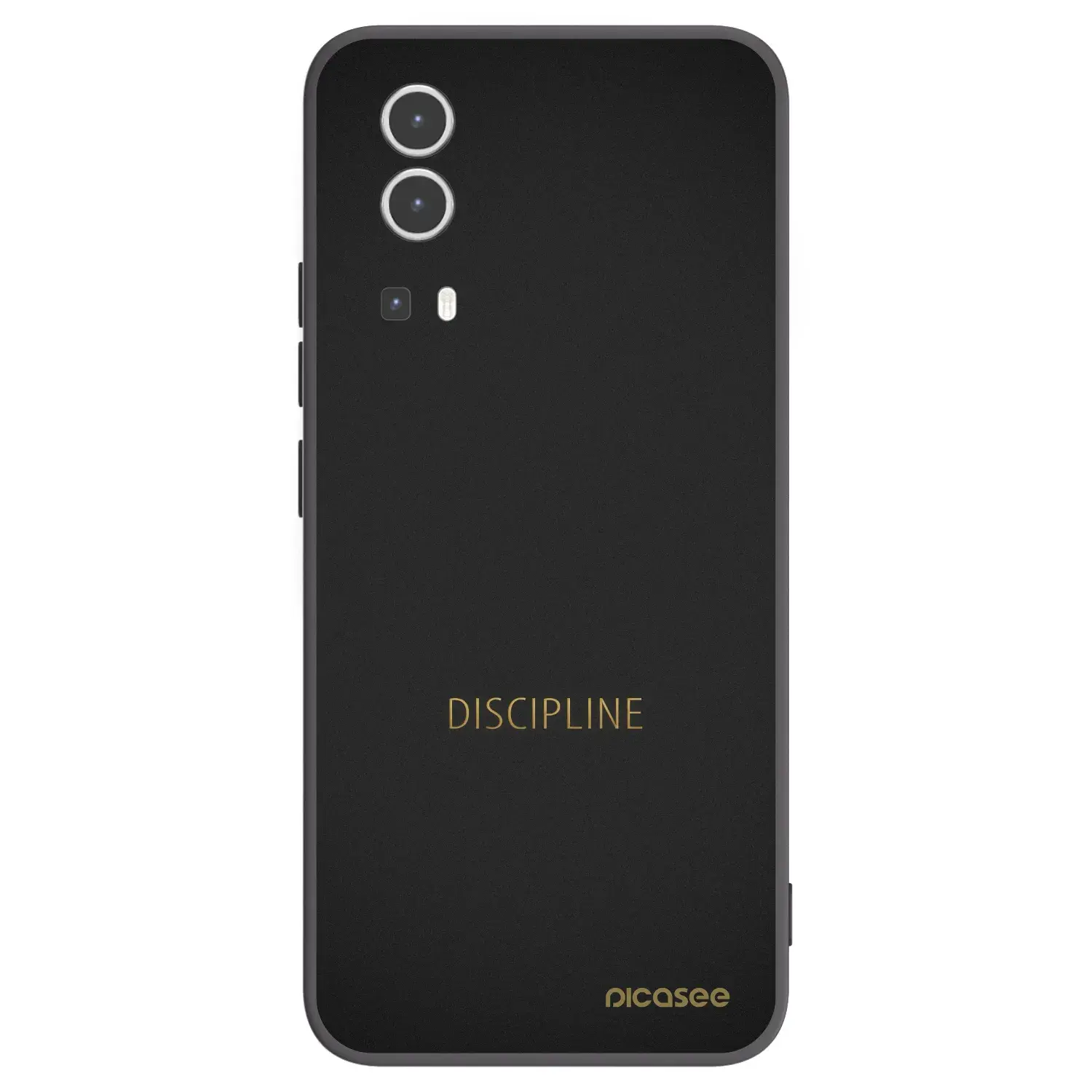 Silikonový černý obal pro Vivo Y72 5G - Discipline