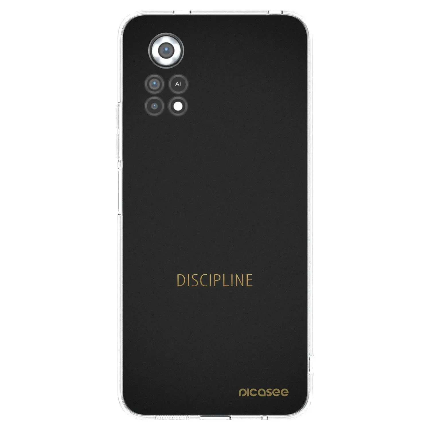 Silikonový průhledný obal pro Xiaomi Poco X4 Pro 5G - Discipline