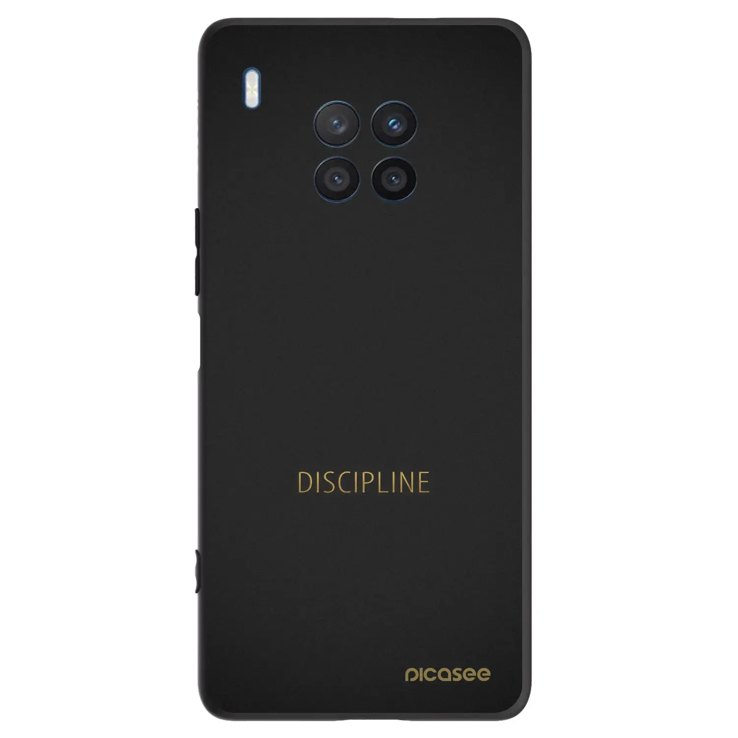 Silikonový černý obal pro Honor 50 Lite - Discipline