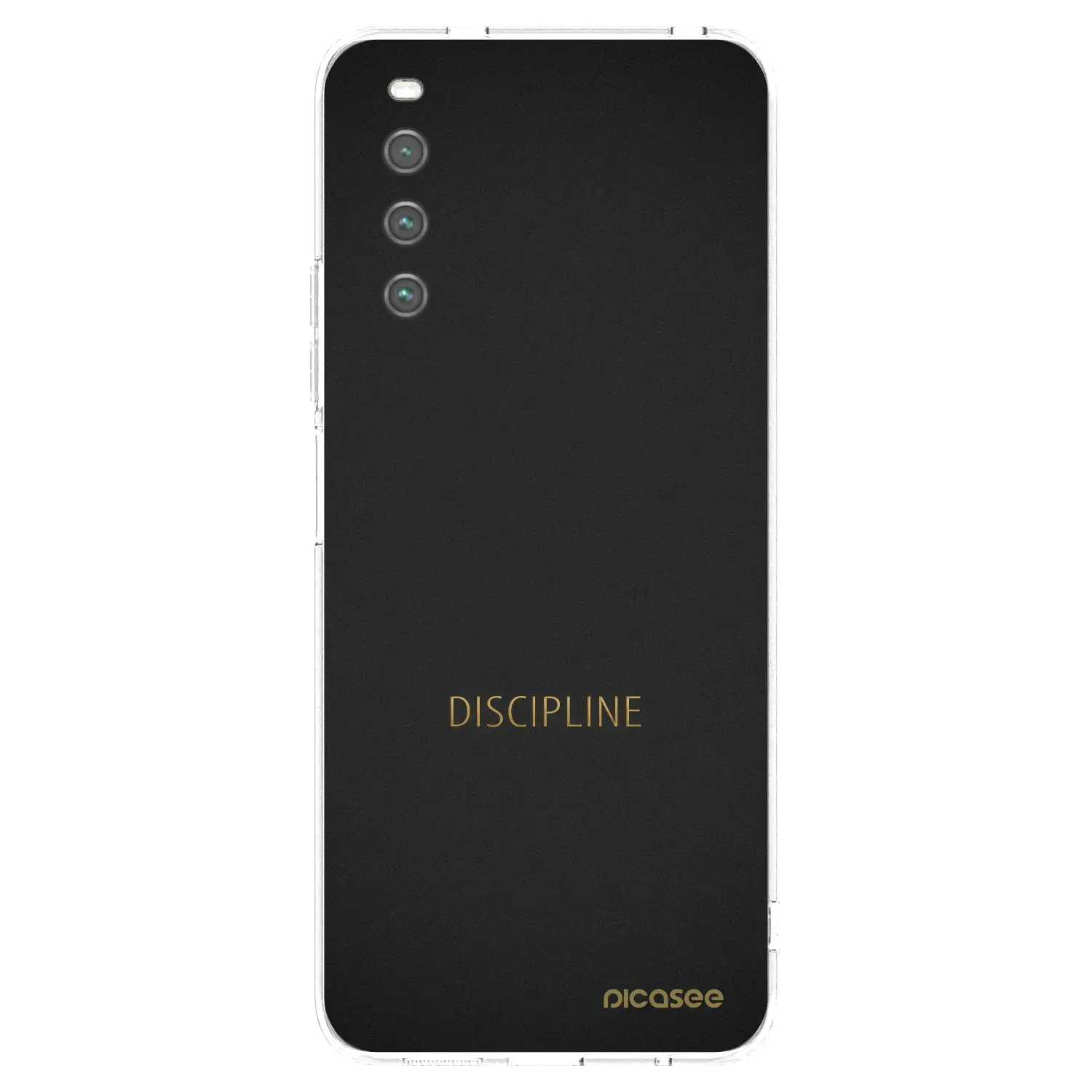 Silikonový průhledný obal pro Sony Xperia 10 IV 5G - Discipline