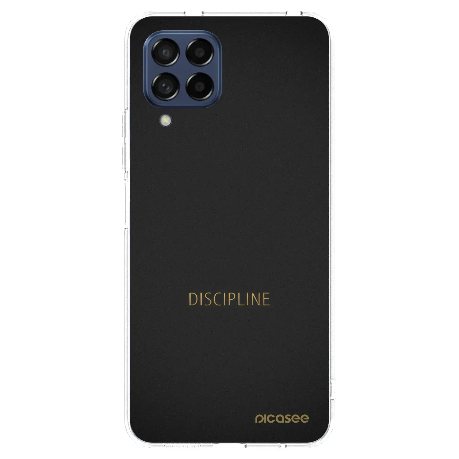 Silikonový průhledný obal pro Samsung Galaxy M53 5G - Discipline