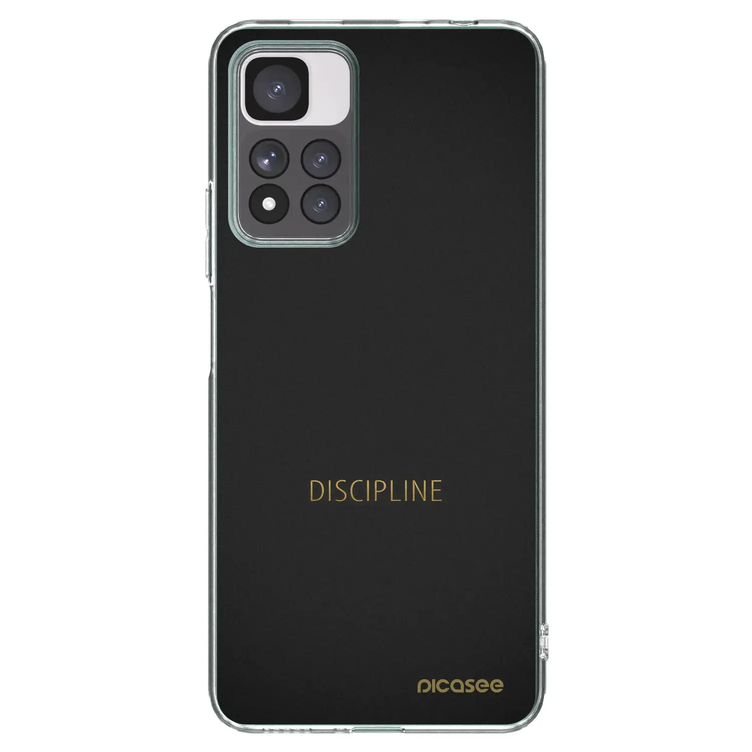 Silikonový průhledný obal pro Xiaomi Redmi Note 11 Pro+ 5G - Discipline