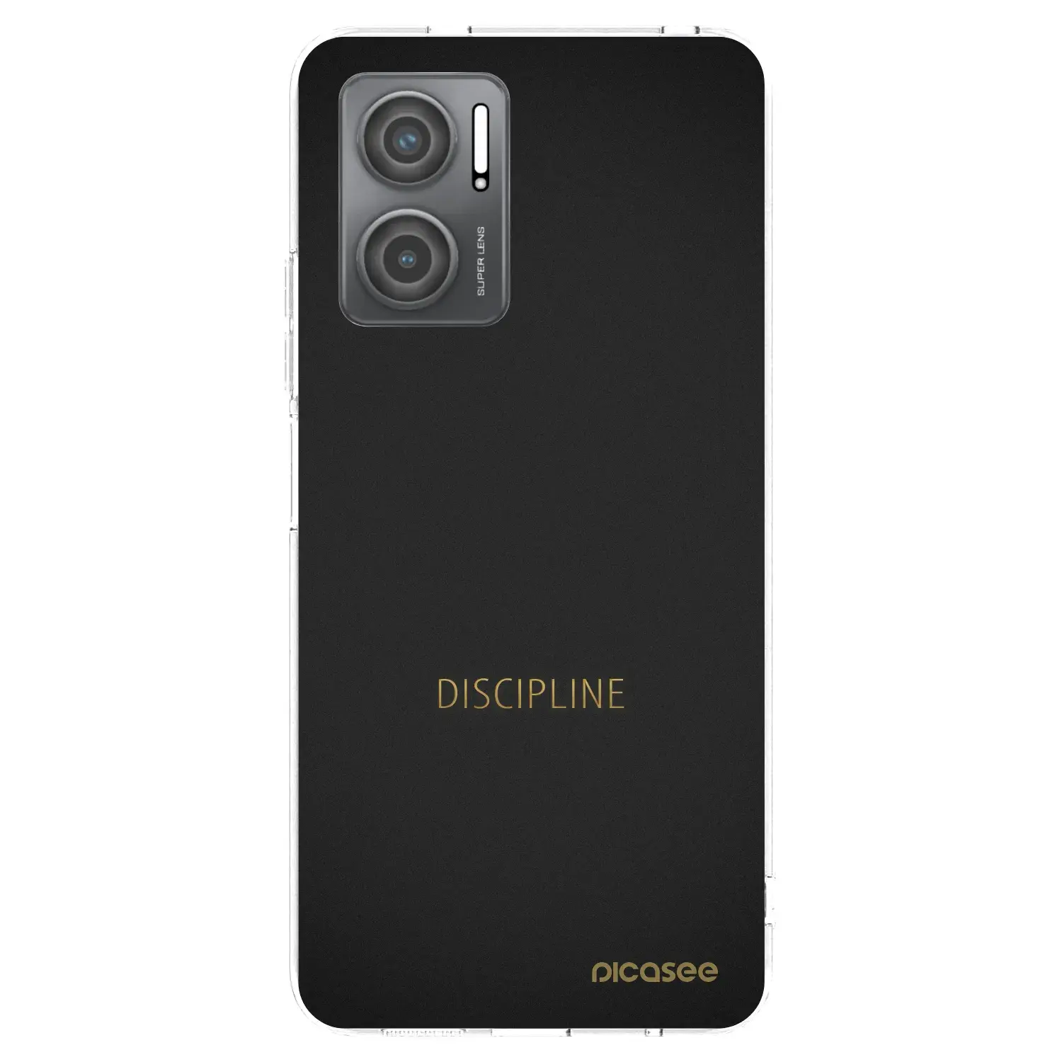 Silikonový průhledný obal pro Xiaomi Redmi 10 5G - Discipline