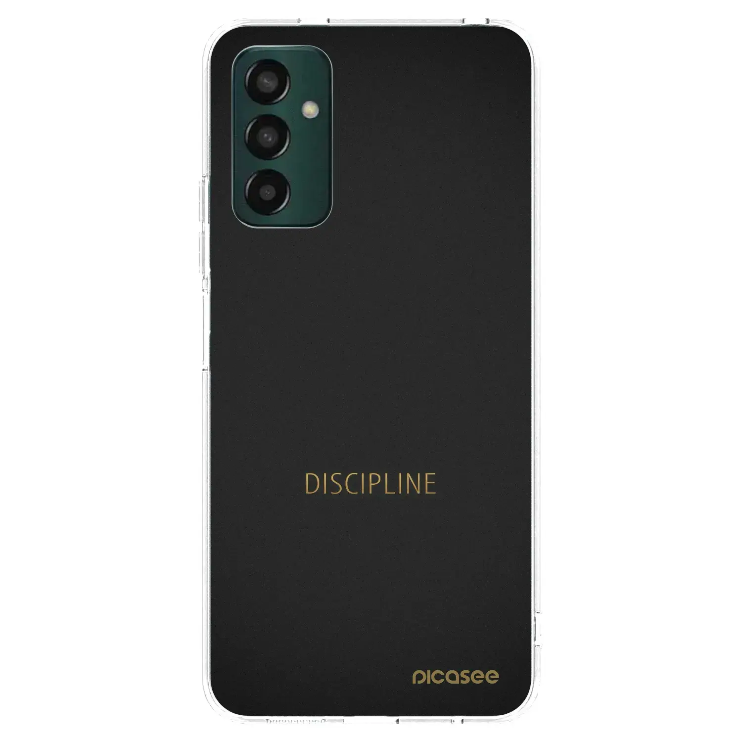 Silikonový průhledný obal pro Samsung Galaxy M23 5G - Discipline