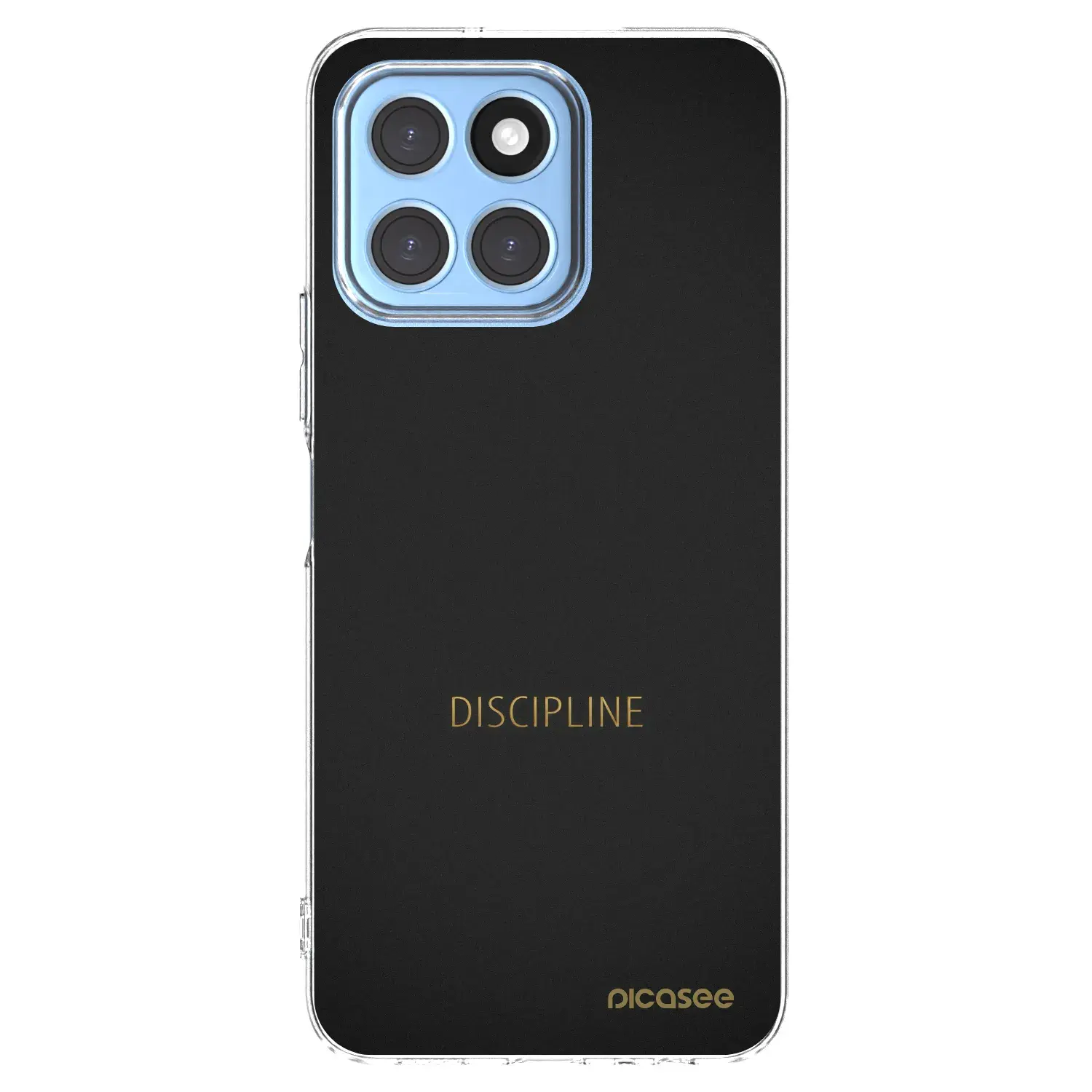 Silikonový průhledný obal pro Honor X8 5G - Discipline