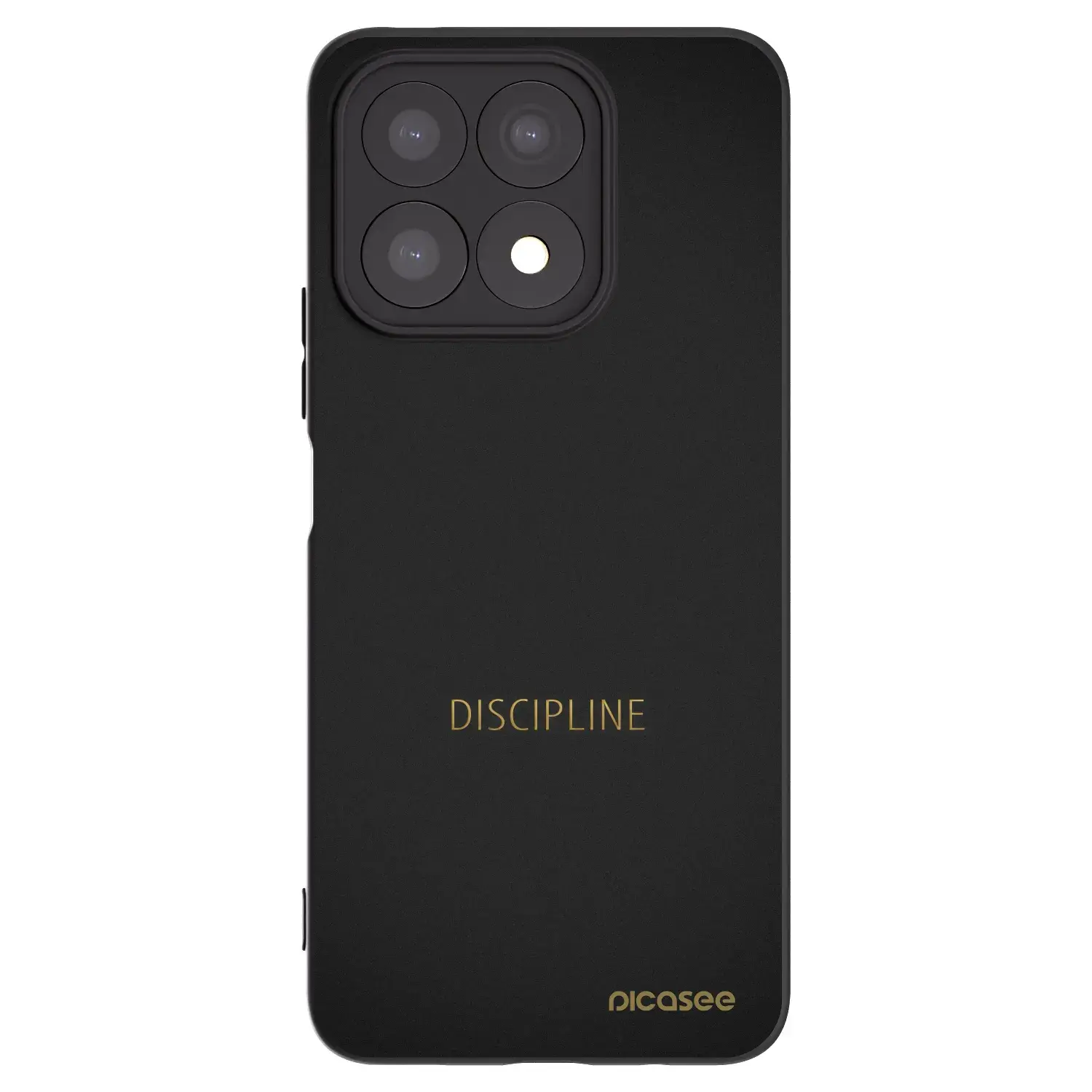 Silikonový černý obal pro Honor X8a - Discipline