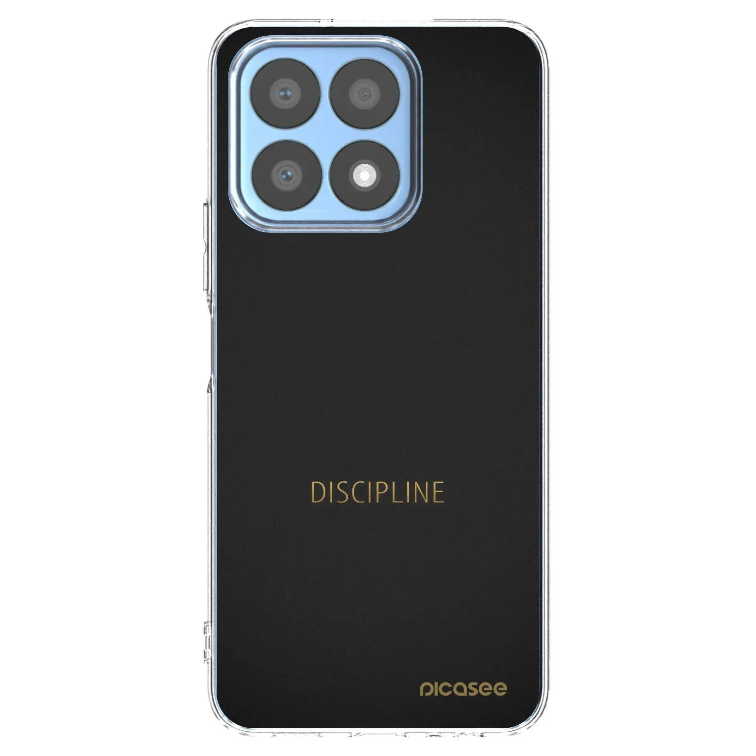 Silikonový průhledný obal pro Honor X8a - Discipline