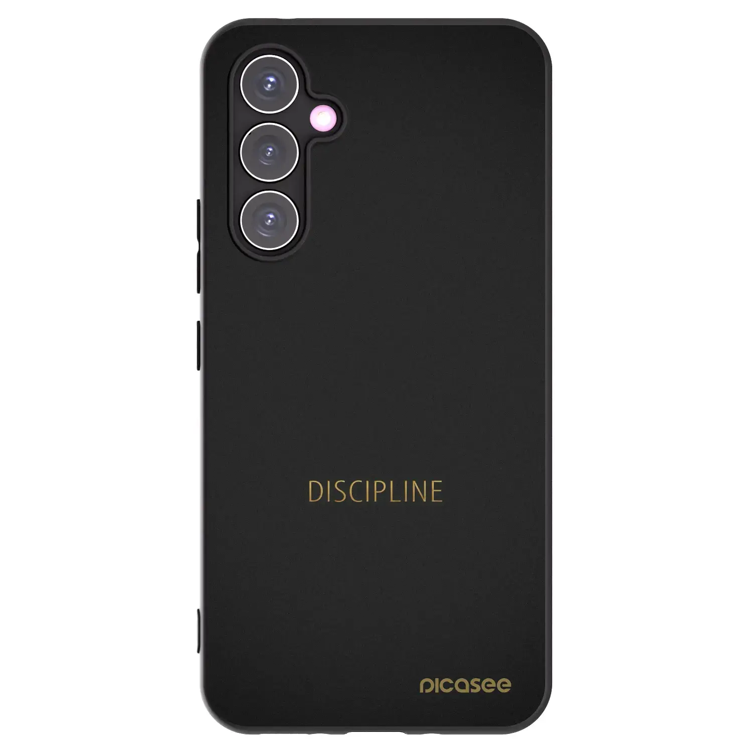Silikonový černý obal pro Samsung Galaxy A54 5G A546B - Discipline