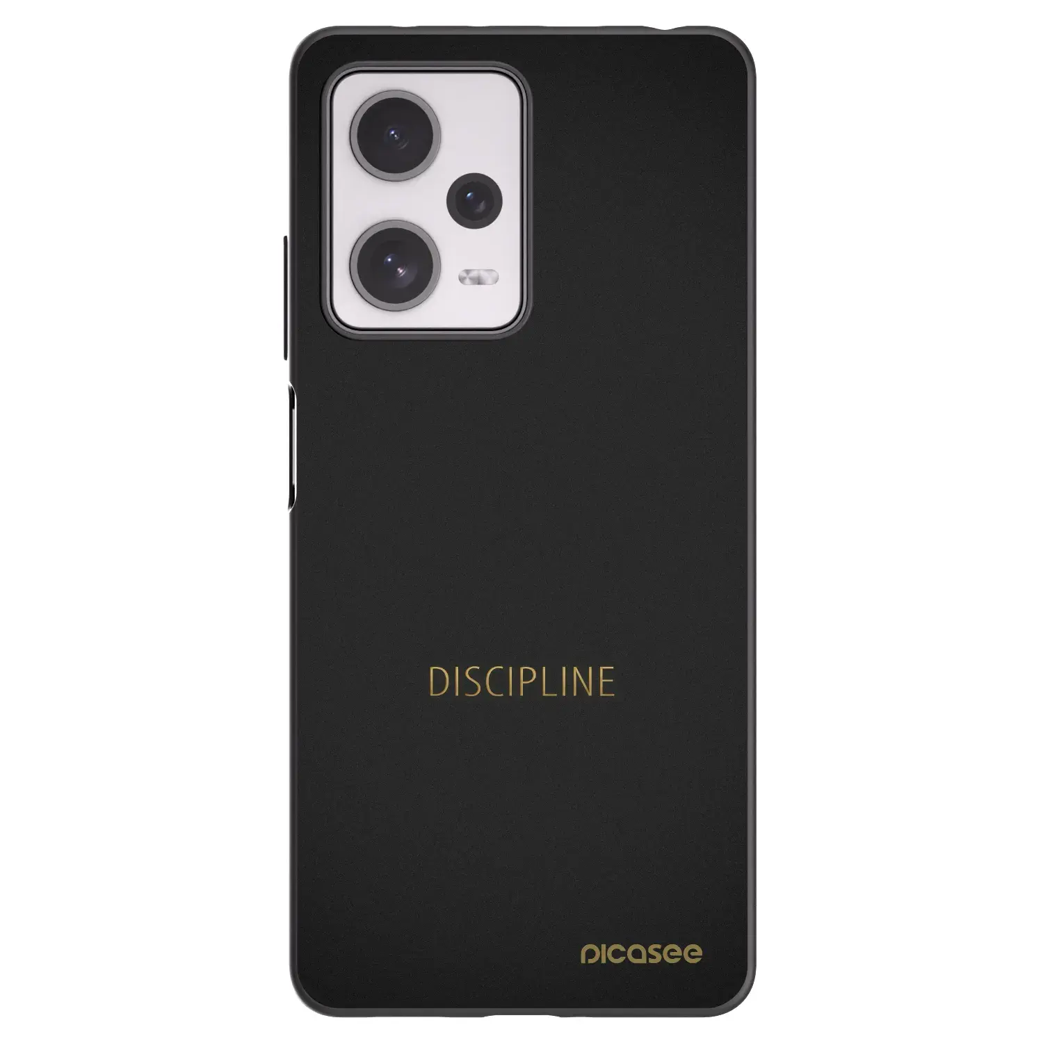 Silikonový černý obal pro Xiaomi Redmi Note 12 Pro+ 5G - Discipline