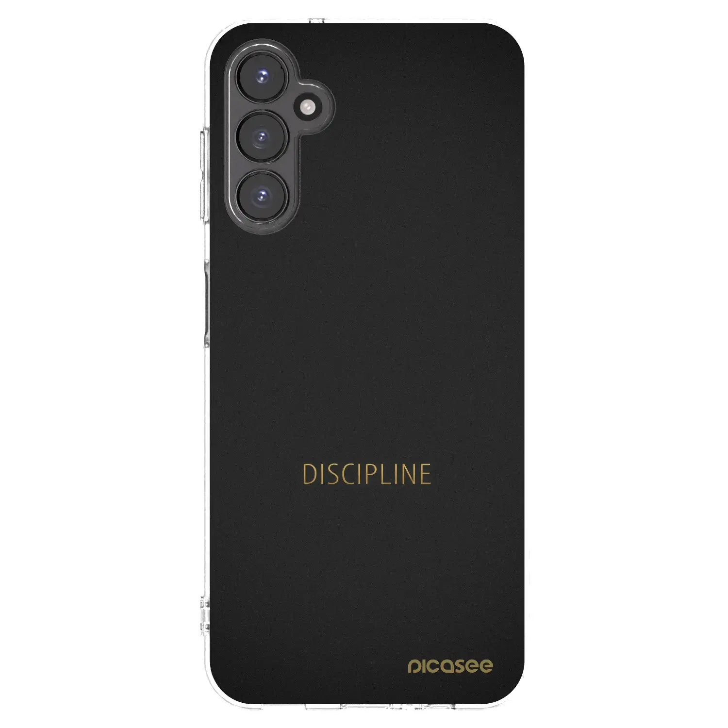 Silikonový průhledný obal pro Samsung Galaxy A14 4G A145R - Discipline