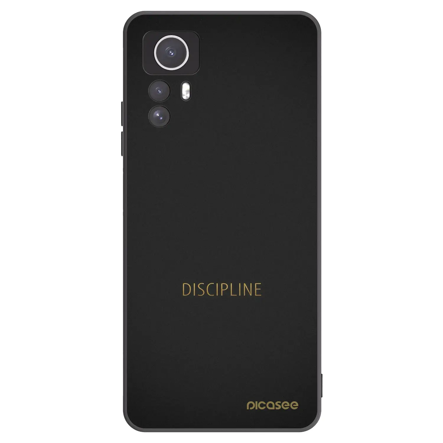 Silikonový černý obal pro Xiaomi Redmi Note 12S - Discipline