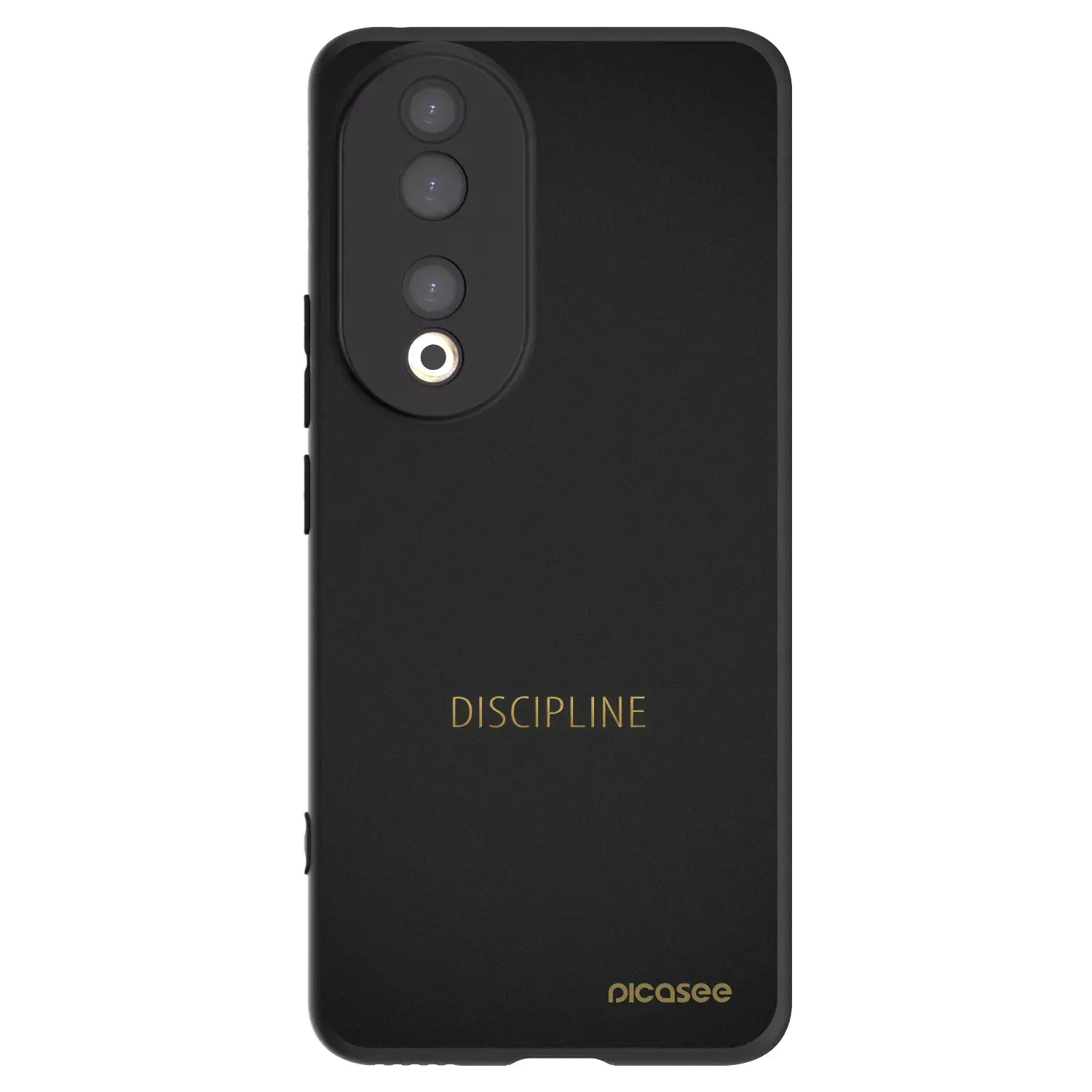 Silikonový černý obal pro Honor 90 5G - Discipline