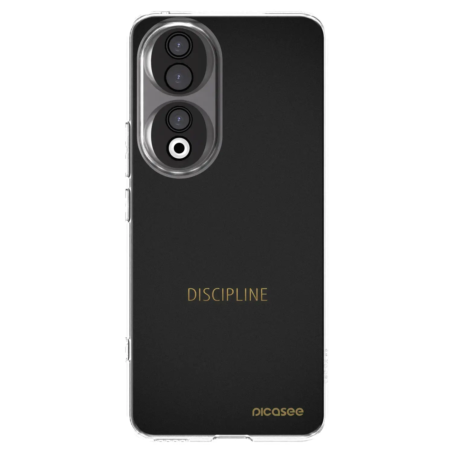 Silikonový průhledný obal pro Honor 90 5G - Discipline