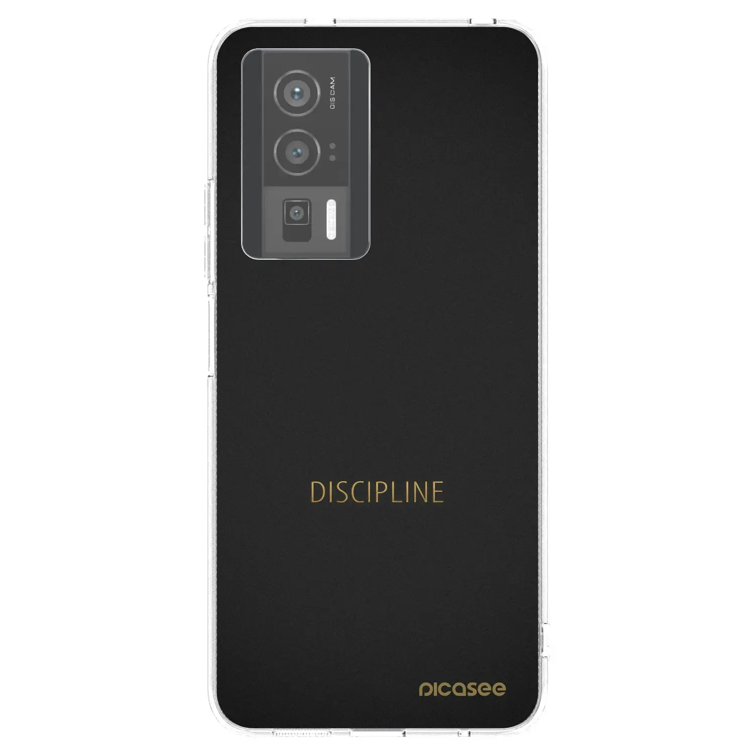 Silikonový průhledný obal pro Xiaomi Poco F5 Pro 5G - Discipline