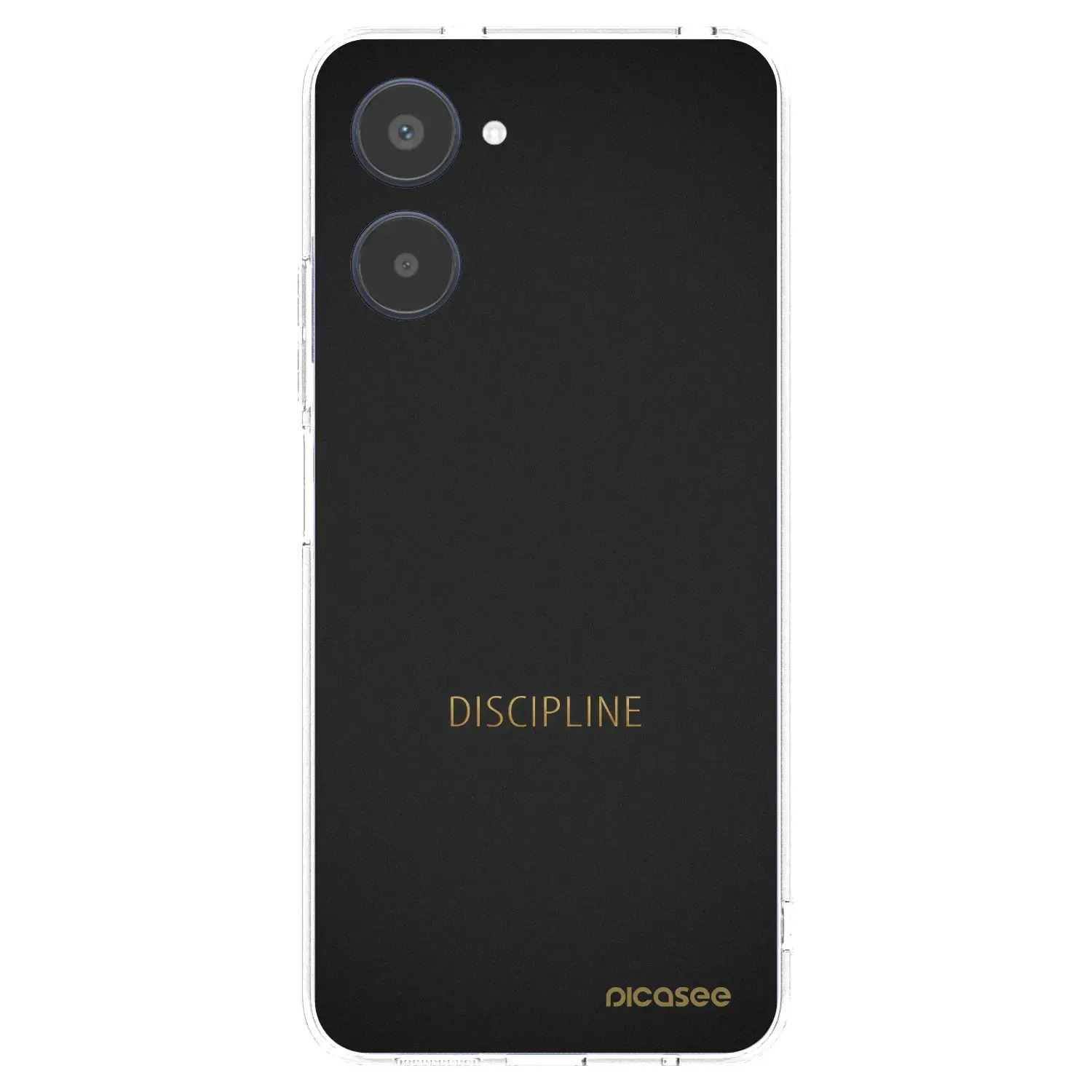 Silikonový průhledný obal pro Realme 10 4G - Discipline