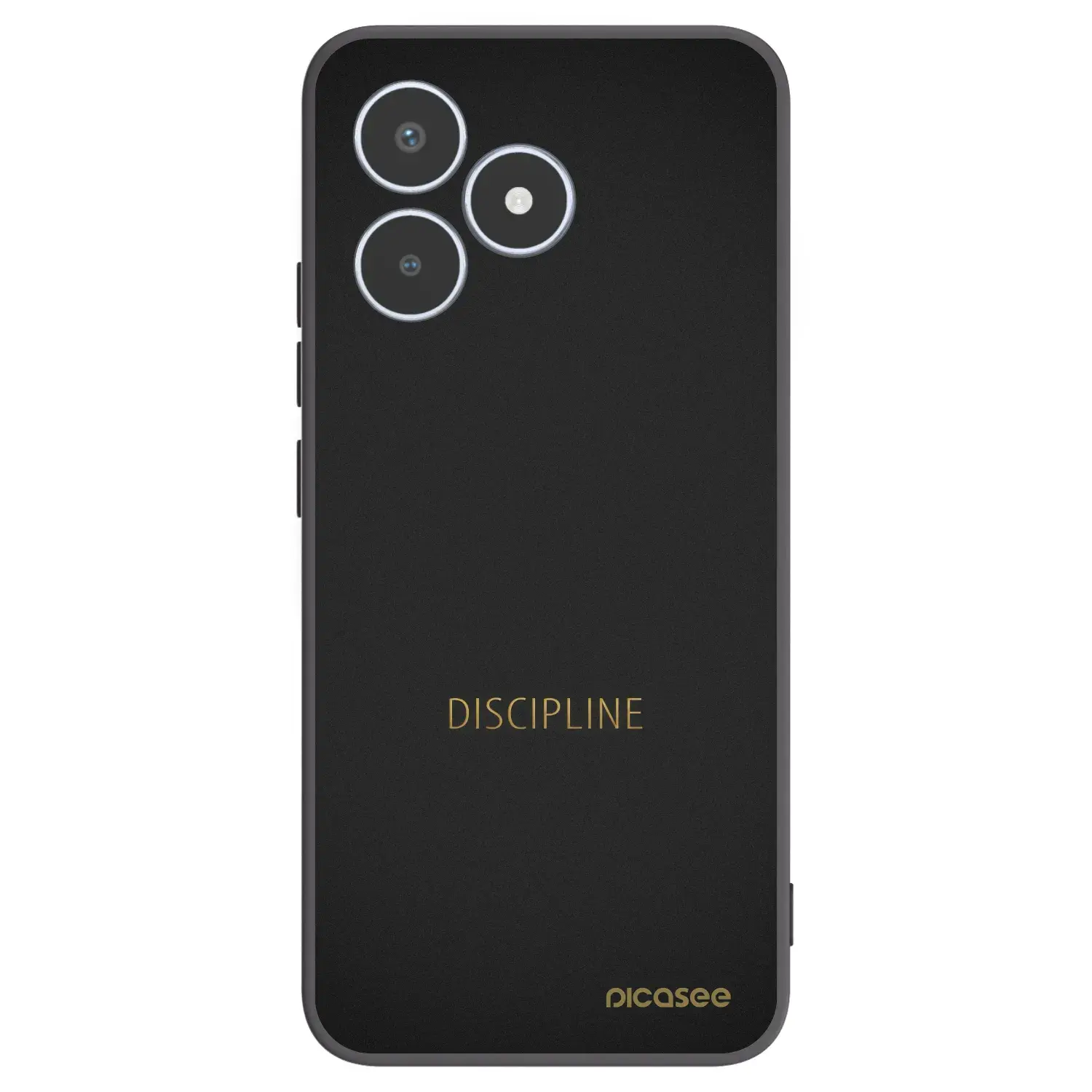 Silikonový černý obal pro Realme C53 - Discipline