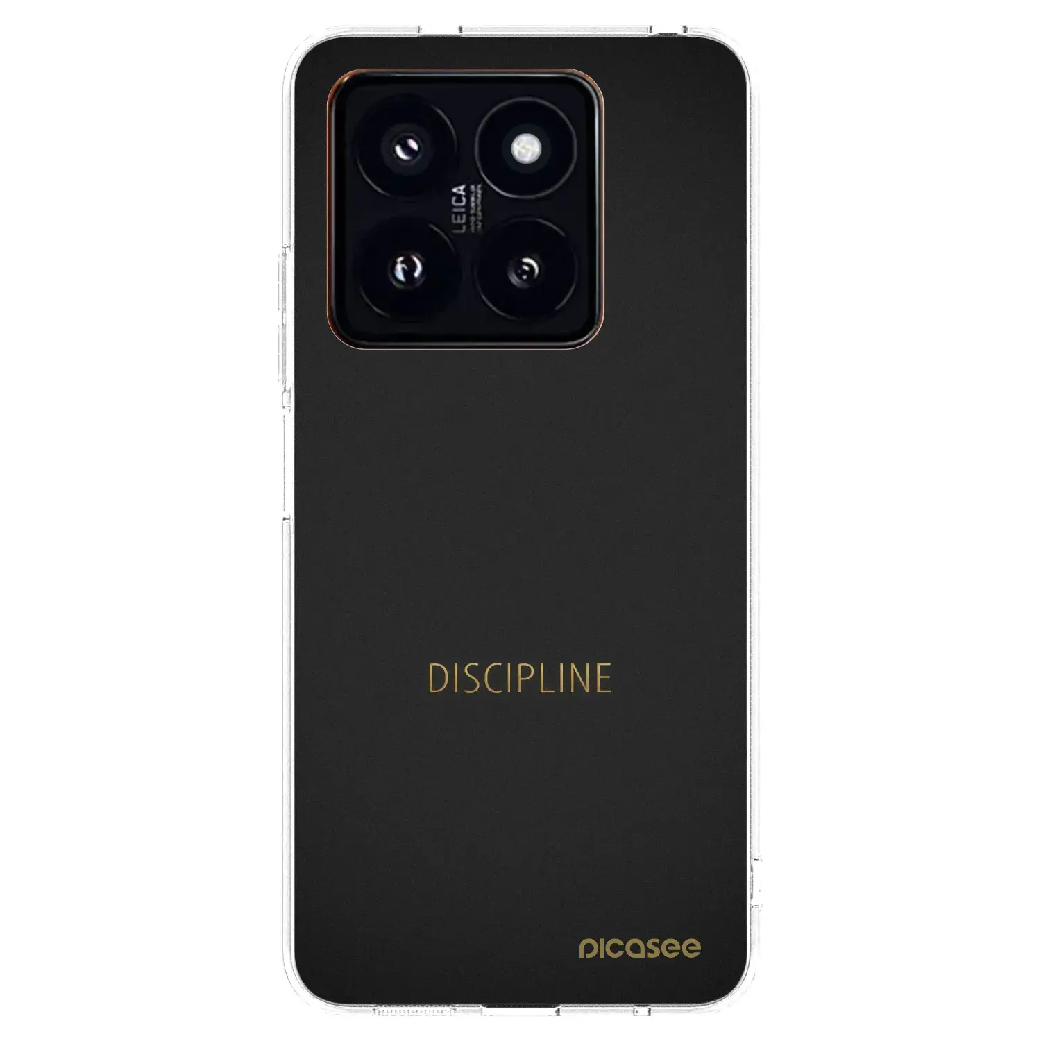 Silikonový průhledný obal pro Xiaomi 14 Pro - Discipline