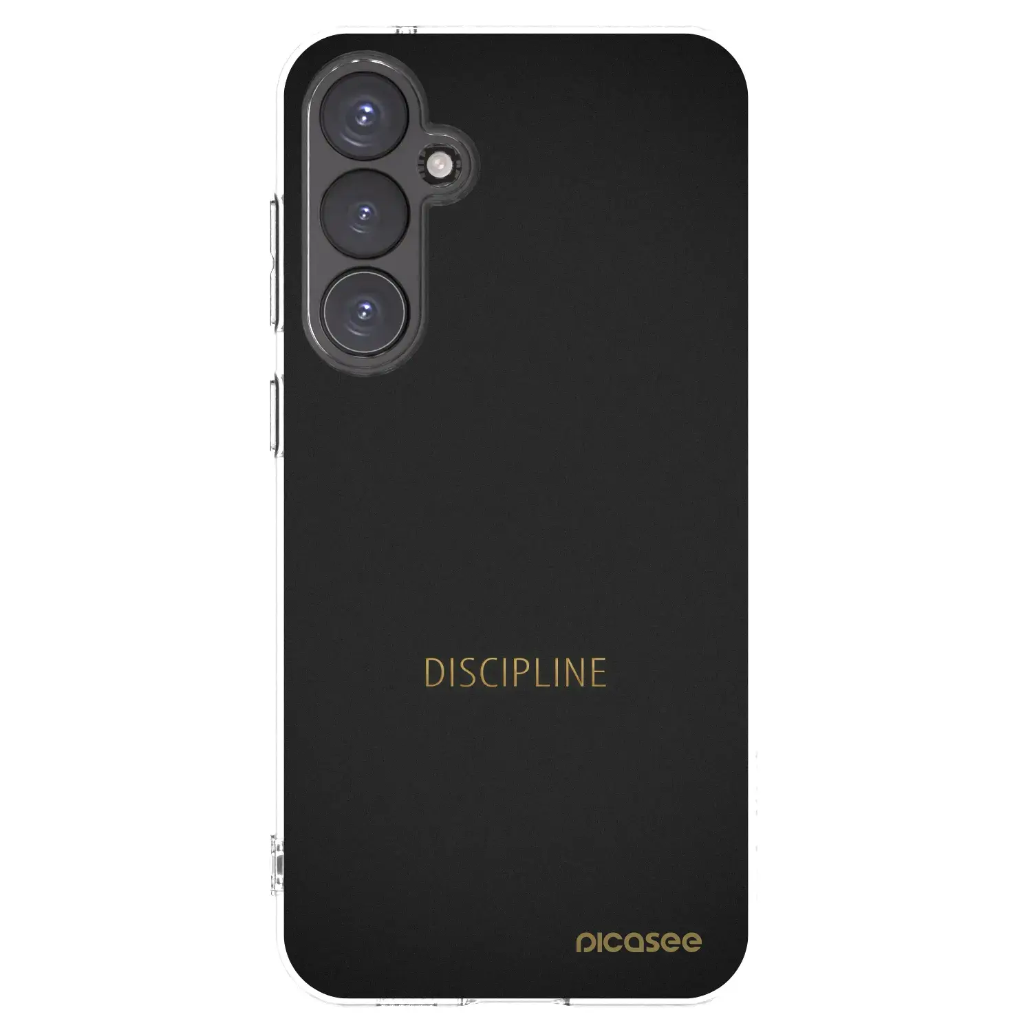 Silikonový průhledný obal pro Samsung Galaxy S23 FE S711B - Discipline