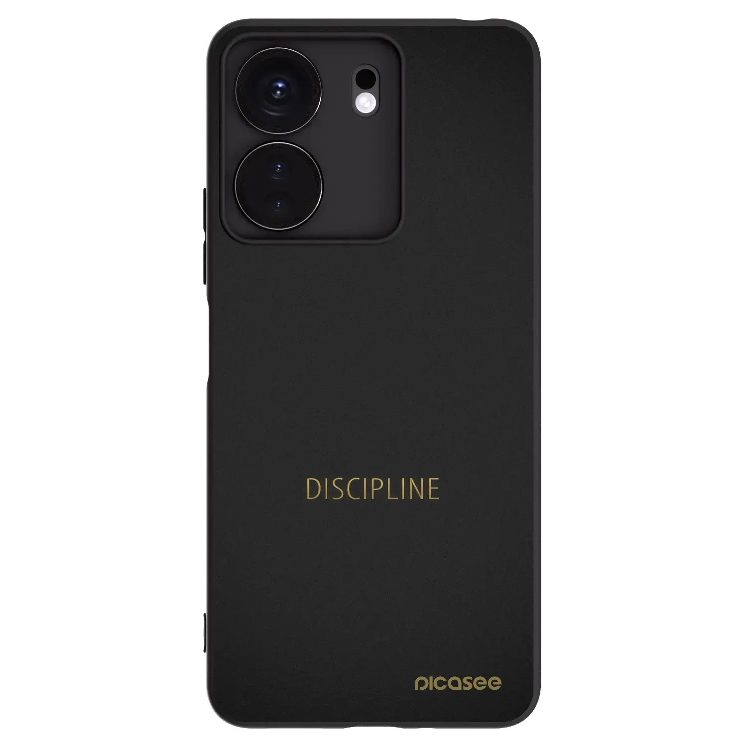 Silikonový černý obal pro Xiaomi Redmi 13C 4G - Discipline