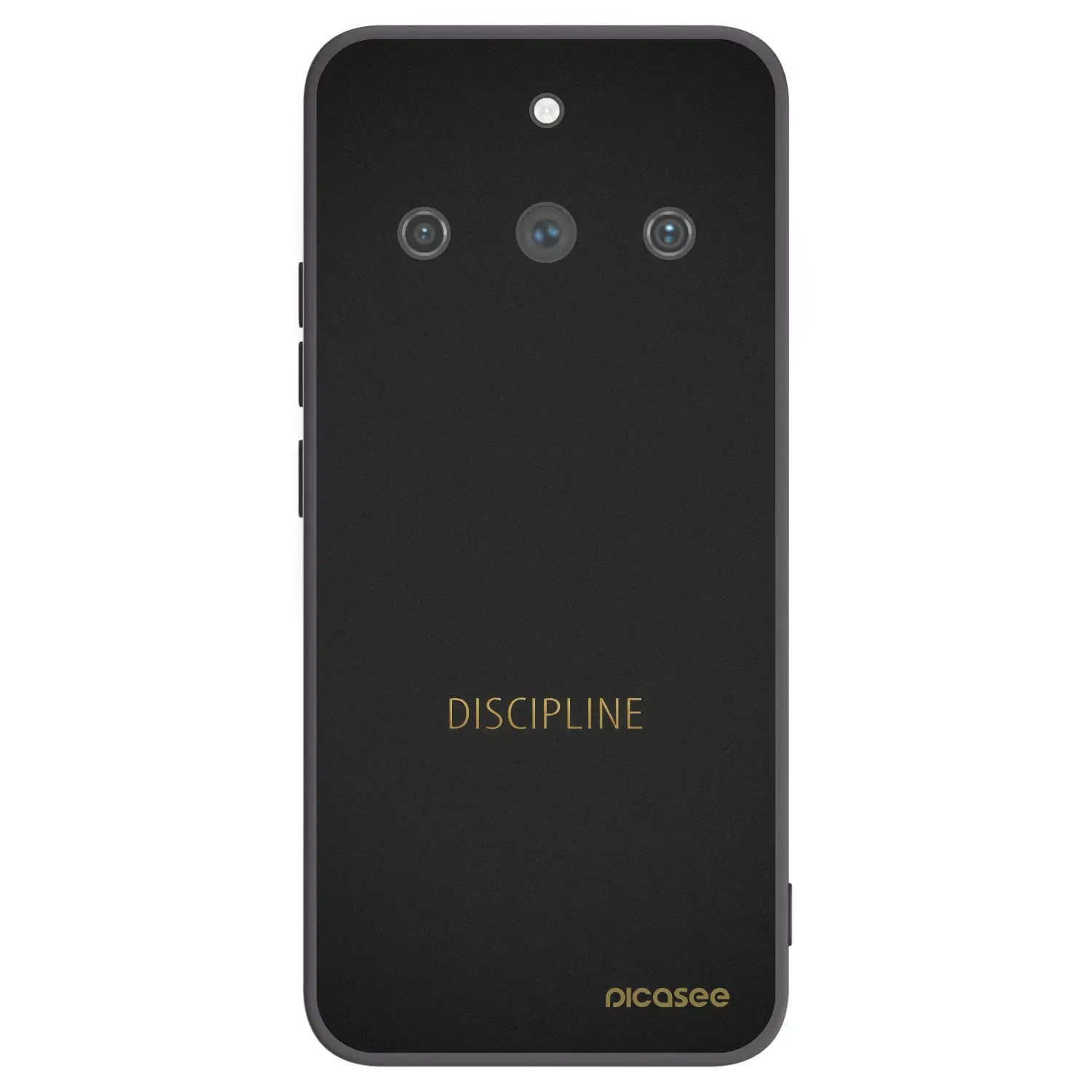 Silikonový černý obal pro Realme 11 Pro+ - Discipline
