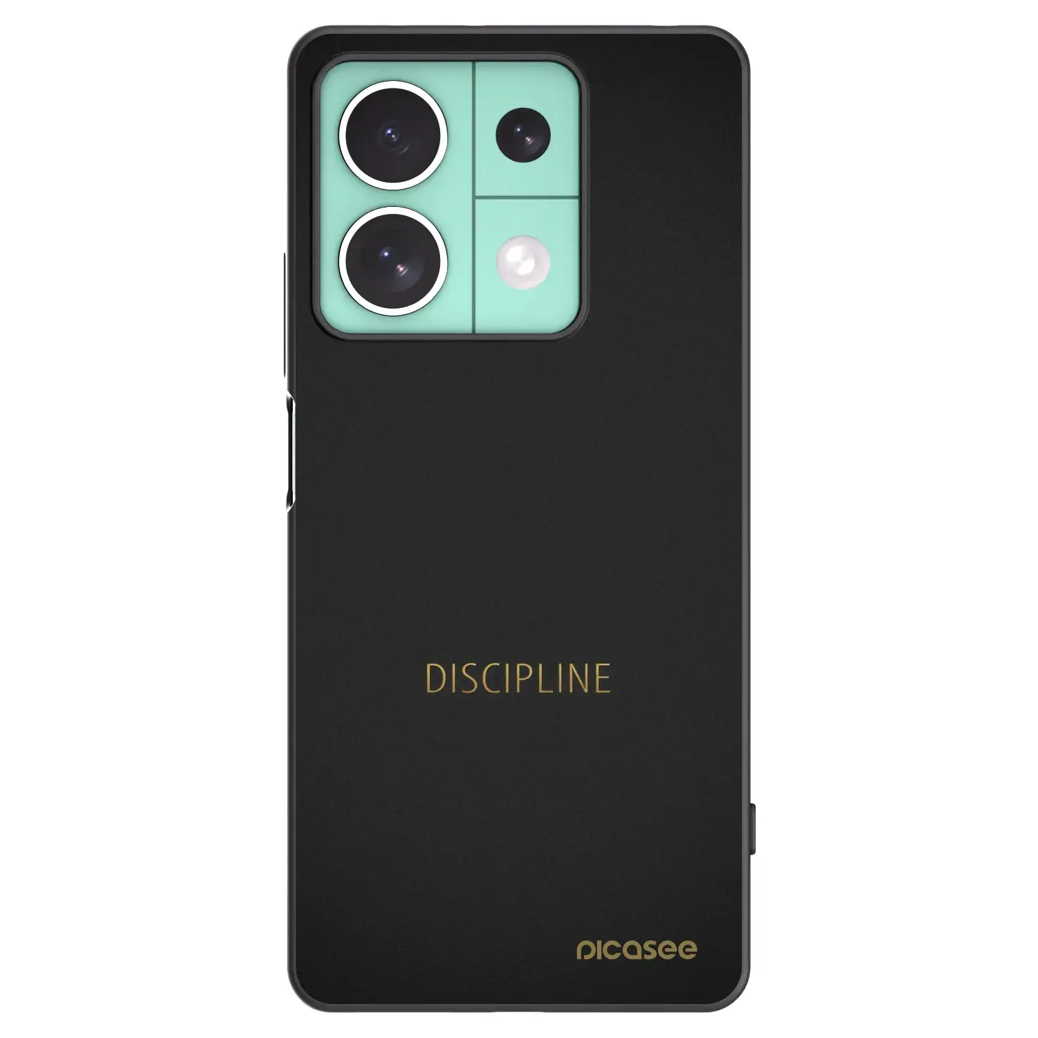 Silikonový černý obal pro Xiaomi Redmi Note 13 5G - Discipline