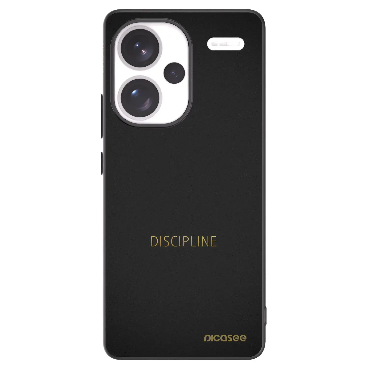 Silikonový černý obal pro Xiaomi Redmi Note 13 Pro+ 5G - Discipline