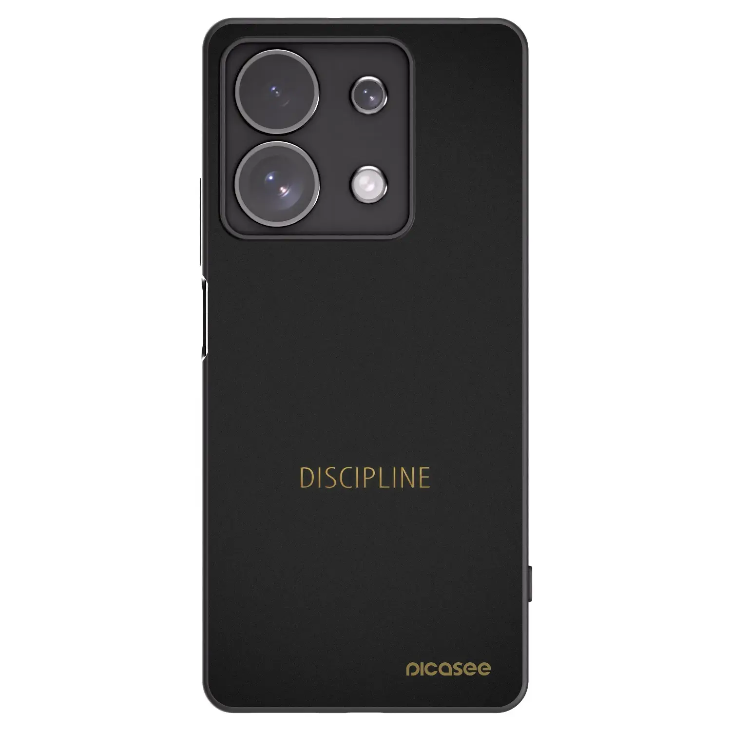 Silikonový černý obal pro Xiaomi Redmi Note 13 Pro 4G - Discipline
