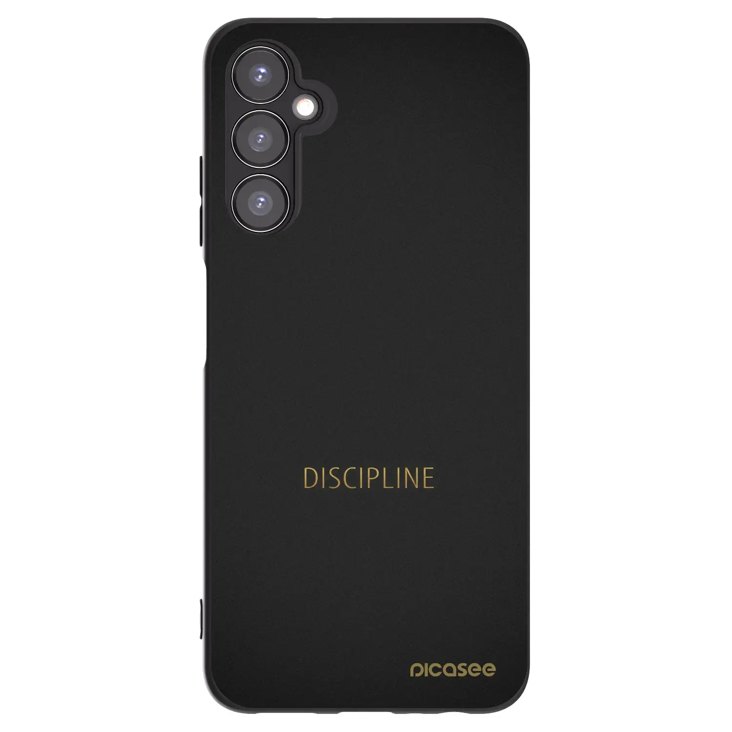 Silikonový černý obal pro Samsung Galaxy A05s A057G - Discipline