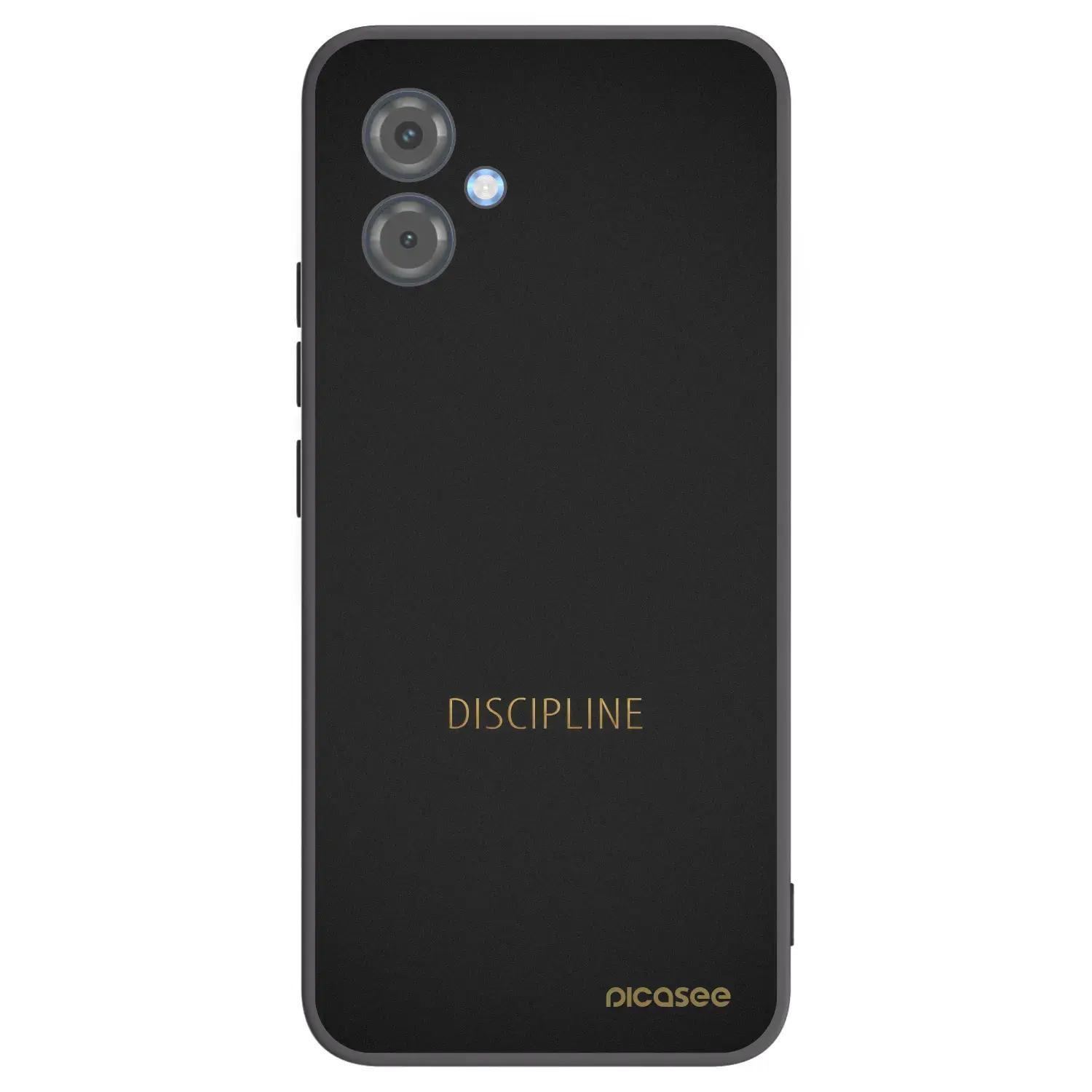 Silikonový černý obal pro Motorola Moto G14 - Discipline